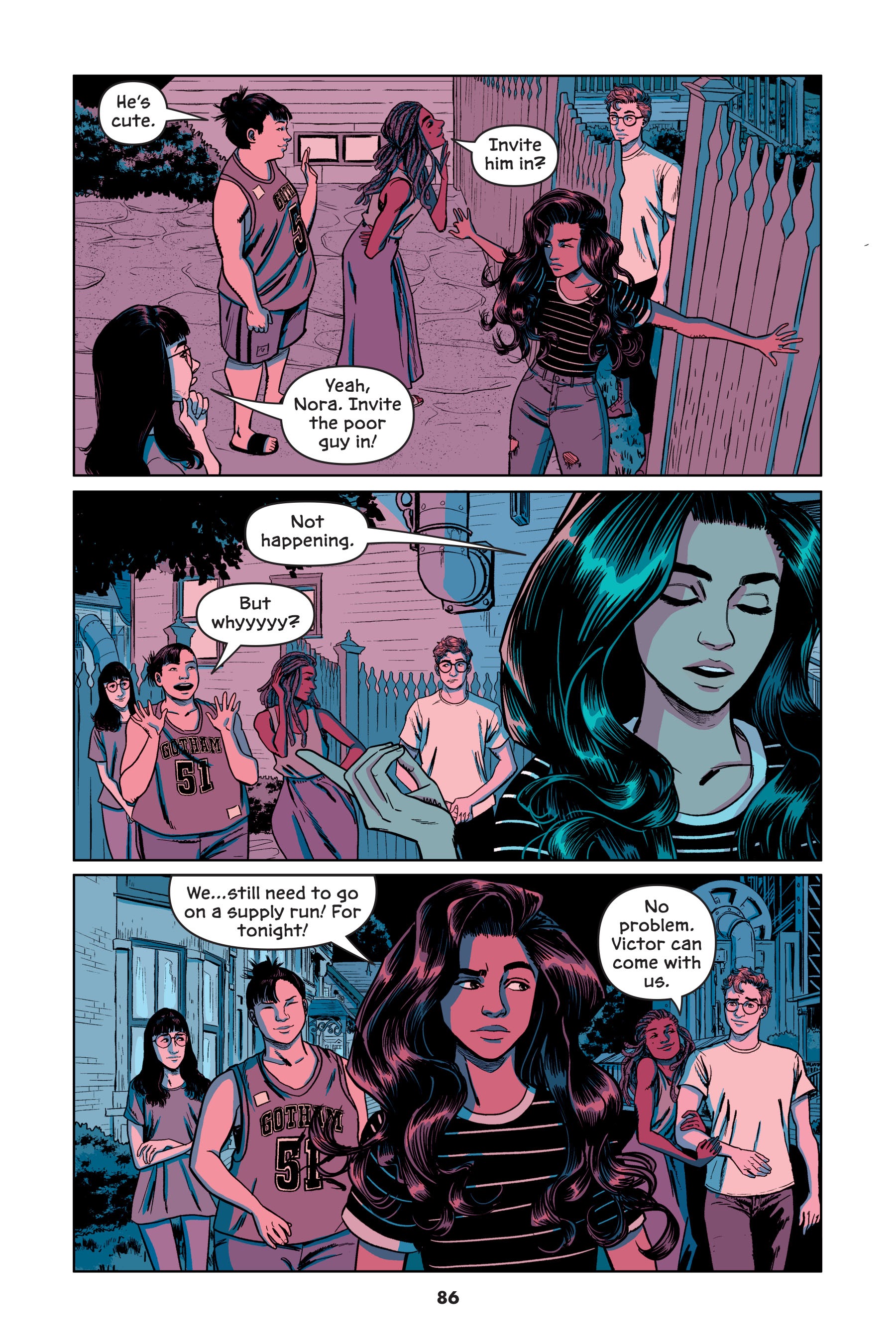 Read online Victor and Nora: A Gotham Love Story comic -  Issue # TPB (Part 1) - 85