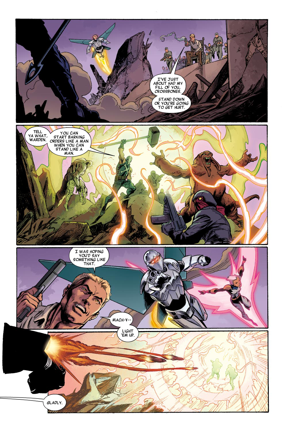 Read online Fear Itself: The Fearless comic -  Issue #5 - 19