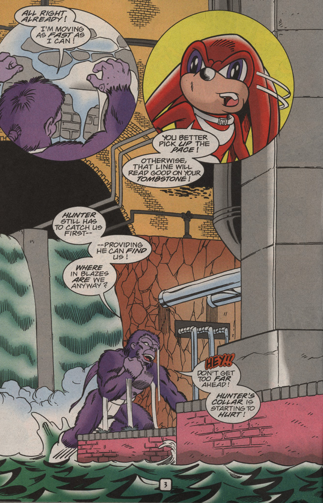 Read online Knuckles the Echidna comic -  Issue #32 - 6
