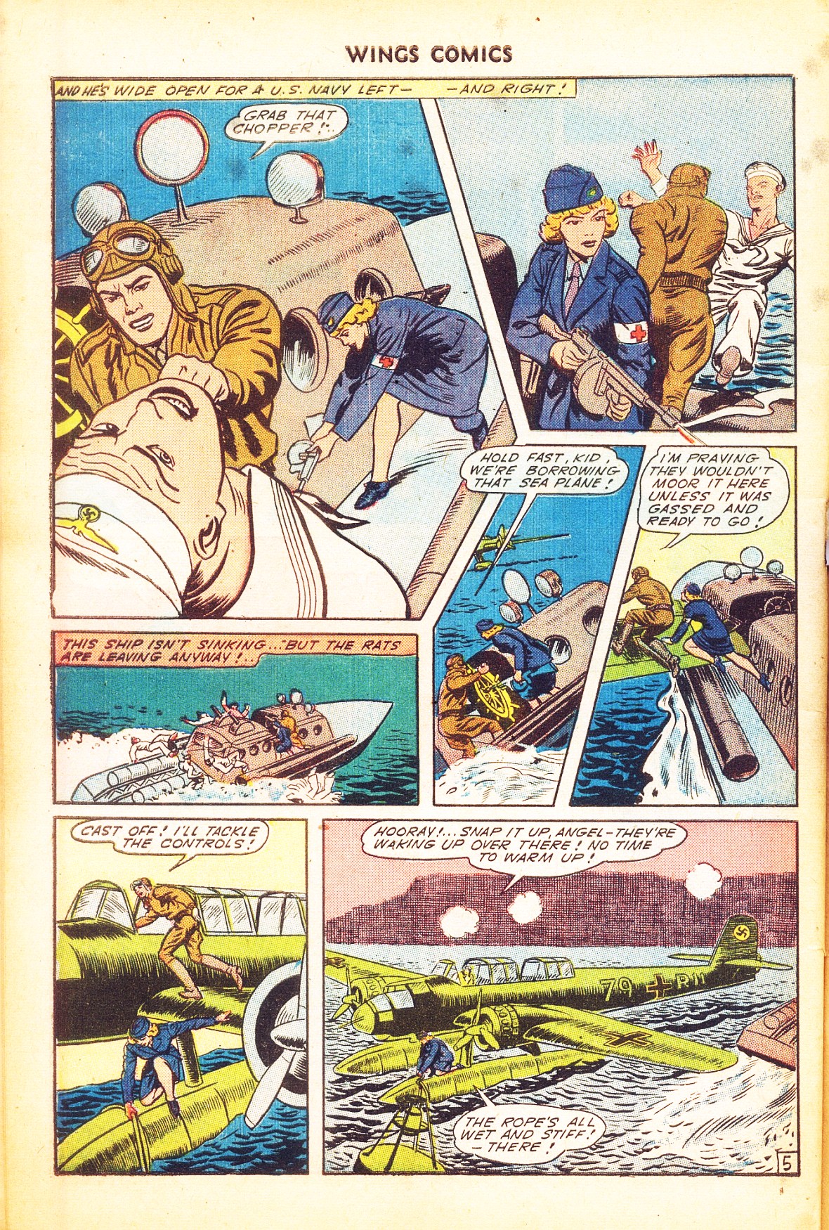 Read online Wings Comics comic -  Issue #51 - 48