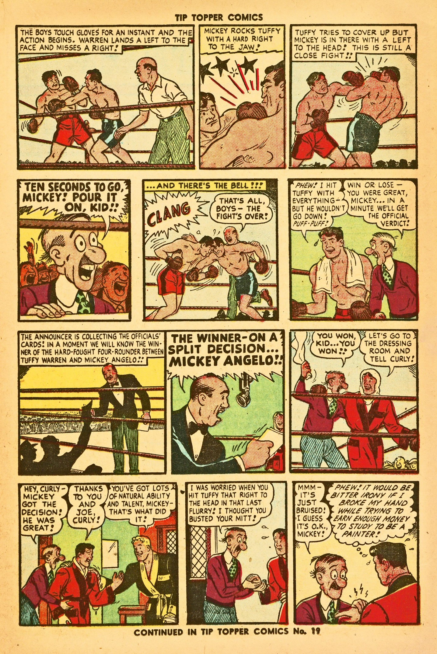 Read online Tip Topper Comics comic -  Issue #18 - 17