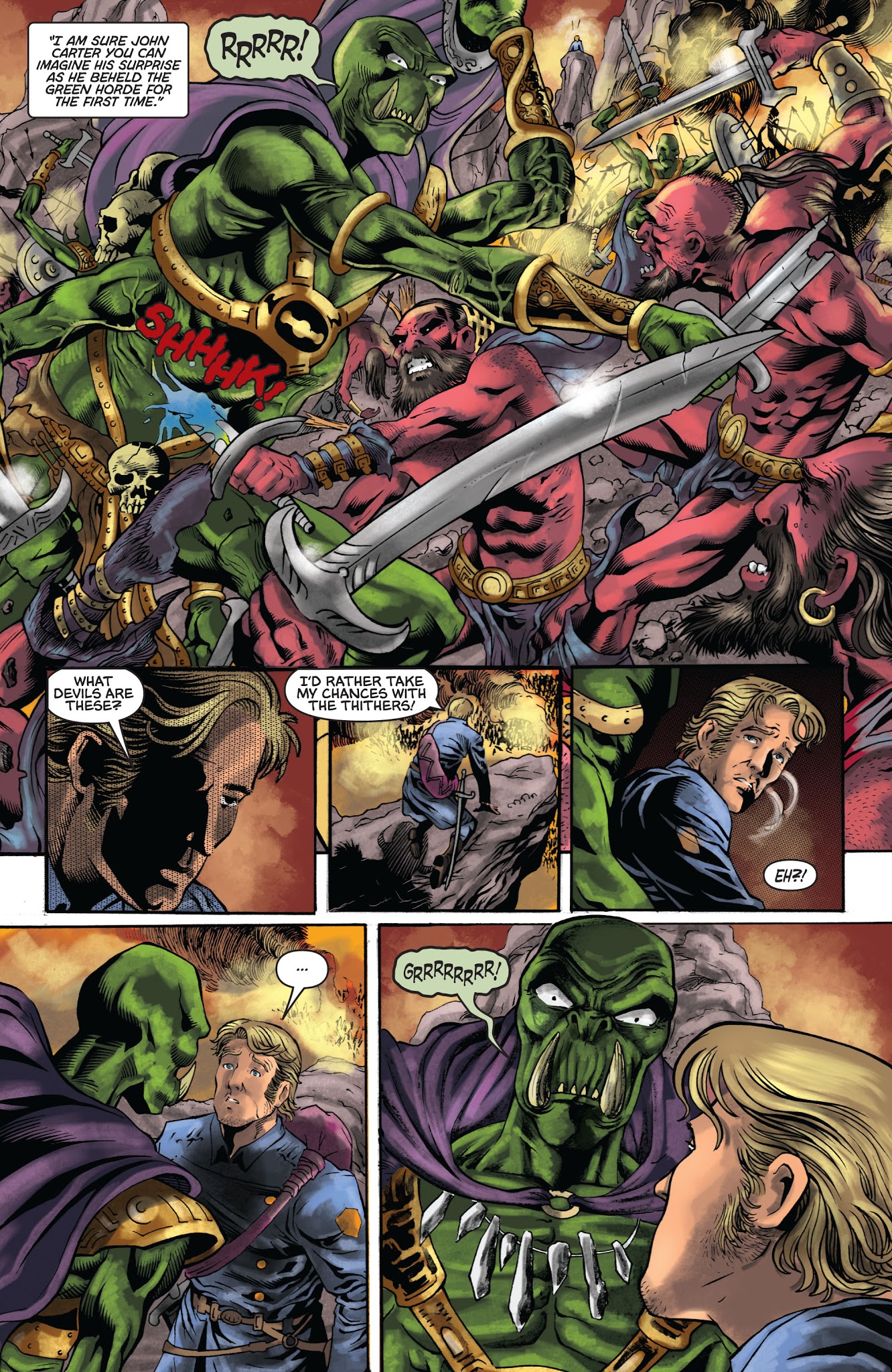 Read online Warriors of Mars comic -  Issue # TPB - 35