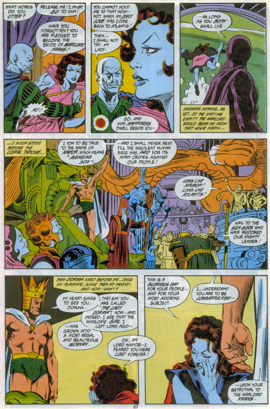 Read online Saga of the Sub-Mariner comic -  Issue #7 - 21