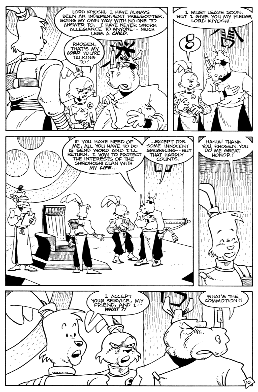 Read online Space Usagi comic -  Issue #1 - 11