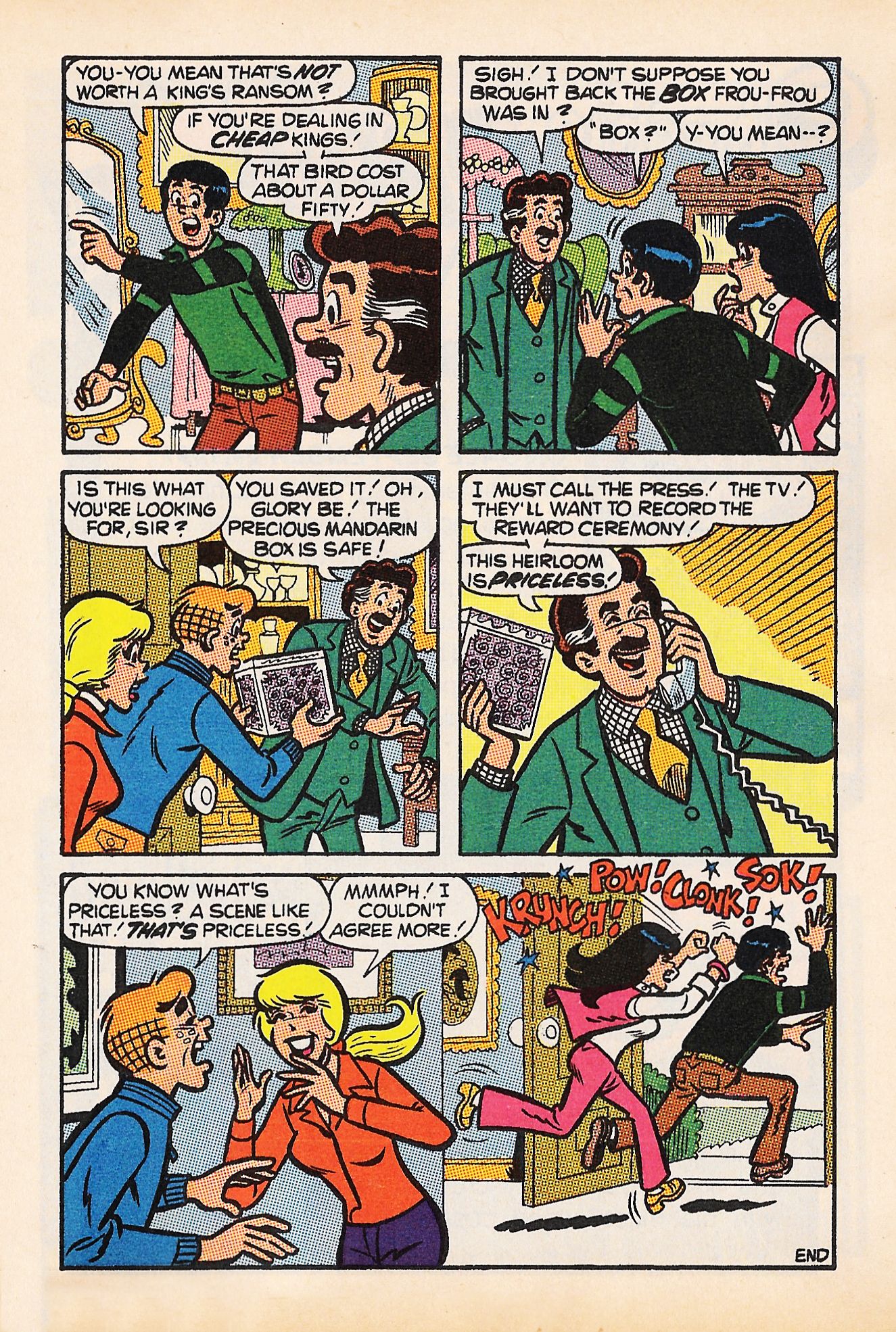Read online Betty and Veronica Digest Magazine comic -  Issue #52 - 113