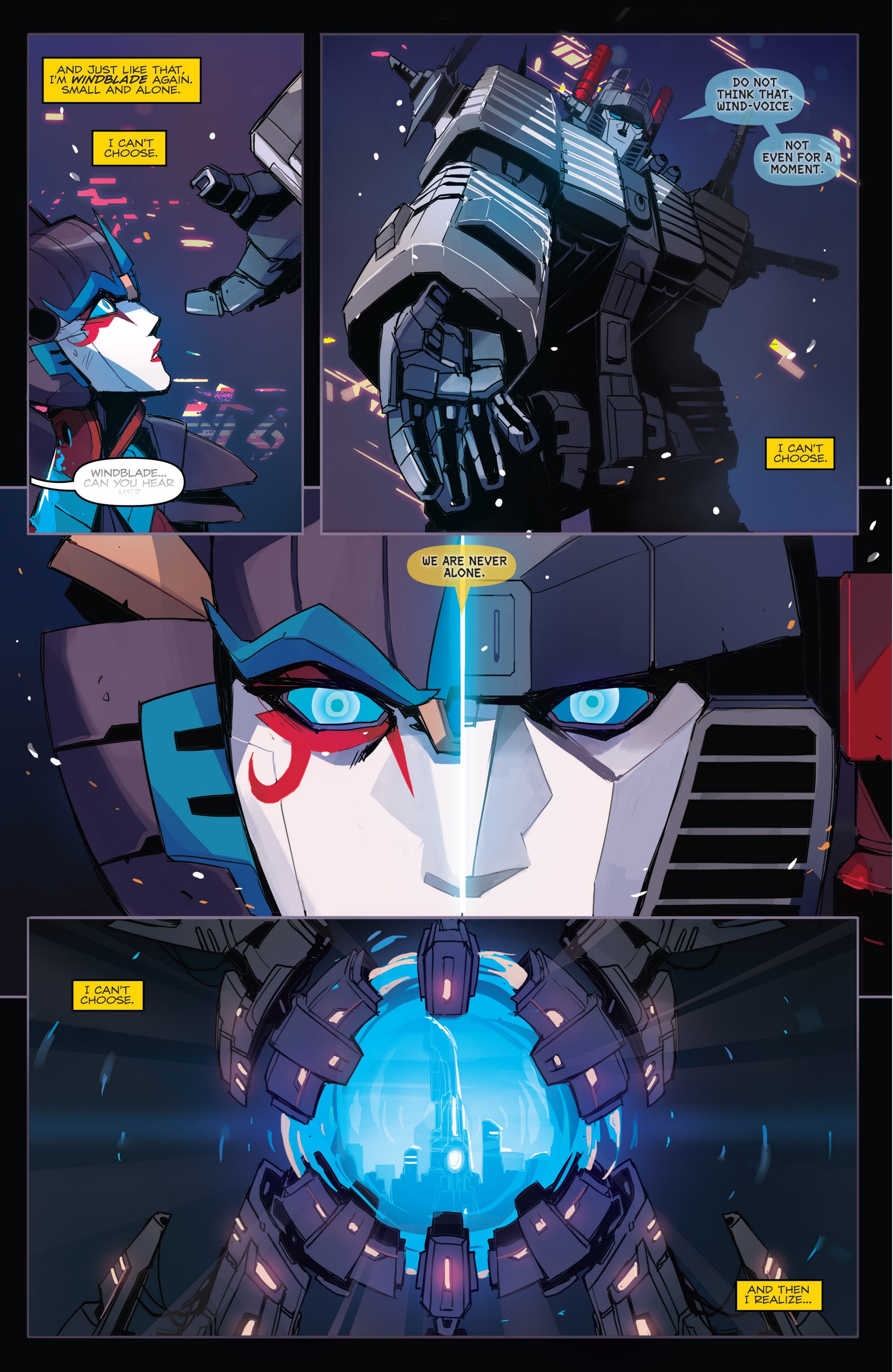 Read online The Transformers: Windblade (2014) comic -  Issue #4 - 22