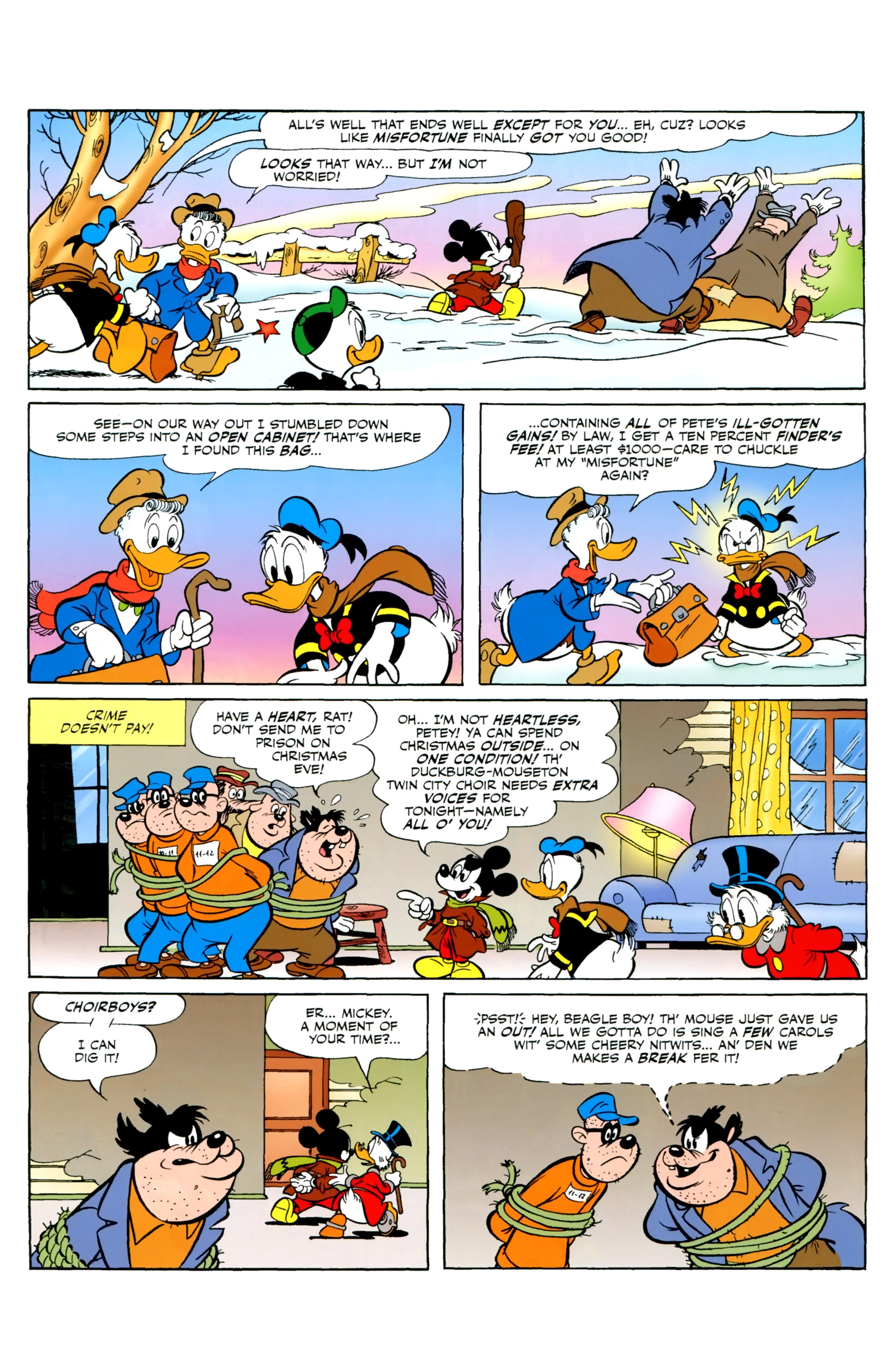 Read online Mickey and Donald Christmas Parade comic -  Issue # Full - 20