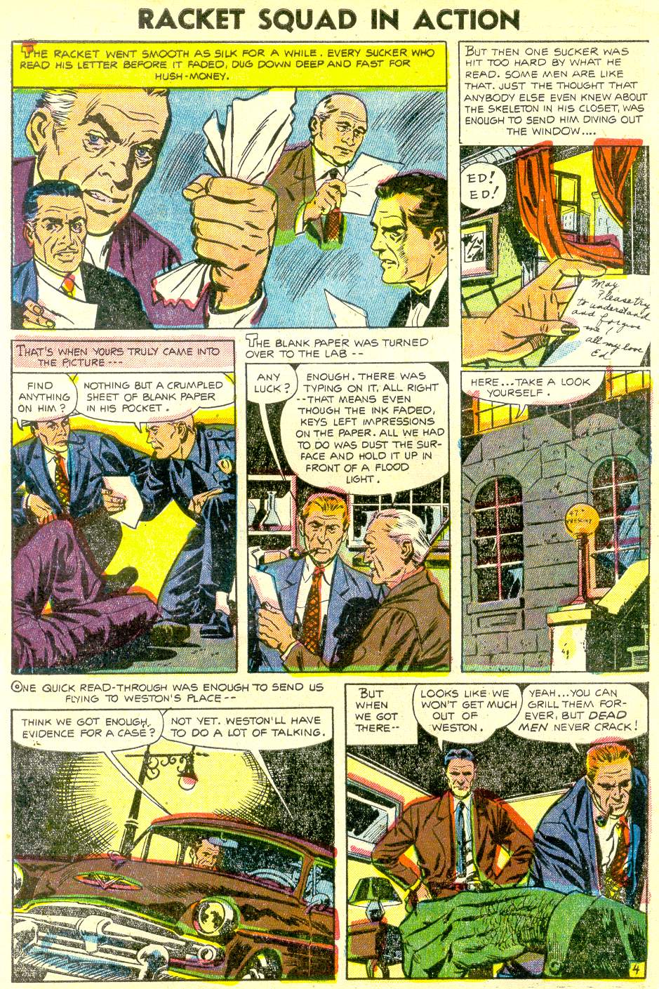 Read online Racket Squad in Action comic -  Issue #16 - 7