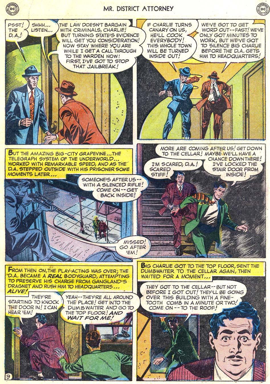 Read online Mr. District Attorney comic -  Issue #21 - 11