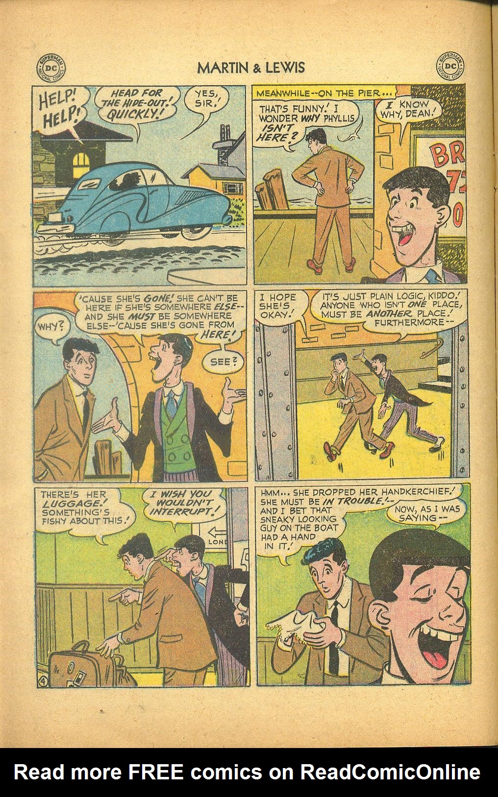 Read online The Adventures of Dean Martin and Jerry Lewis comic -  Issue #27 - 16