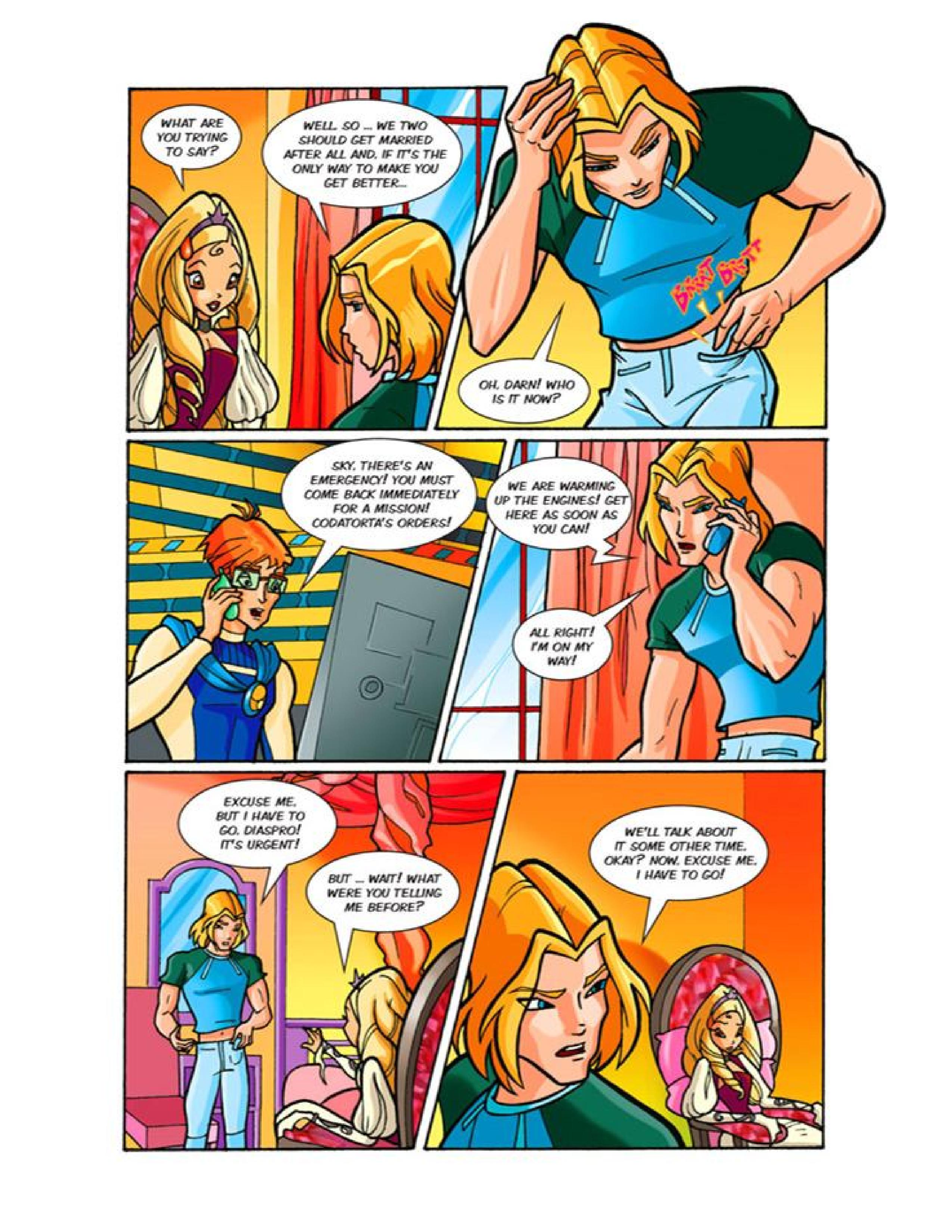 Read online Winx Club Comic comic -  Issue #31 - 32