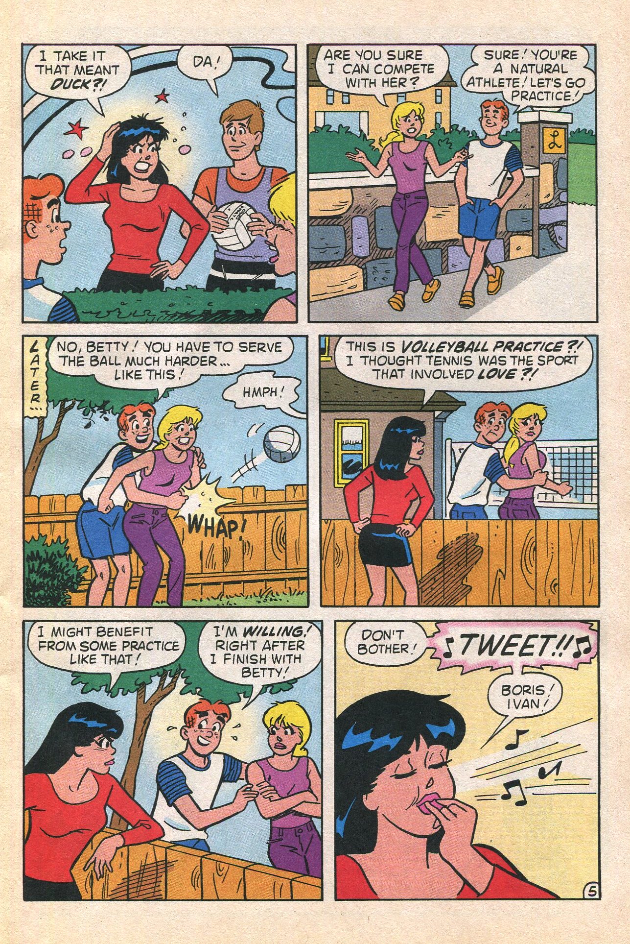 Read online Betty And Veronica: Summer Fun (1994) comic -  Issue #4 - 7