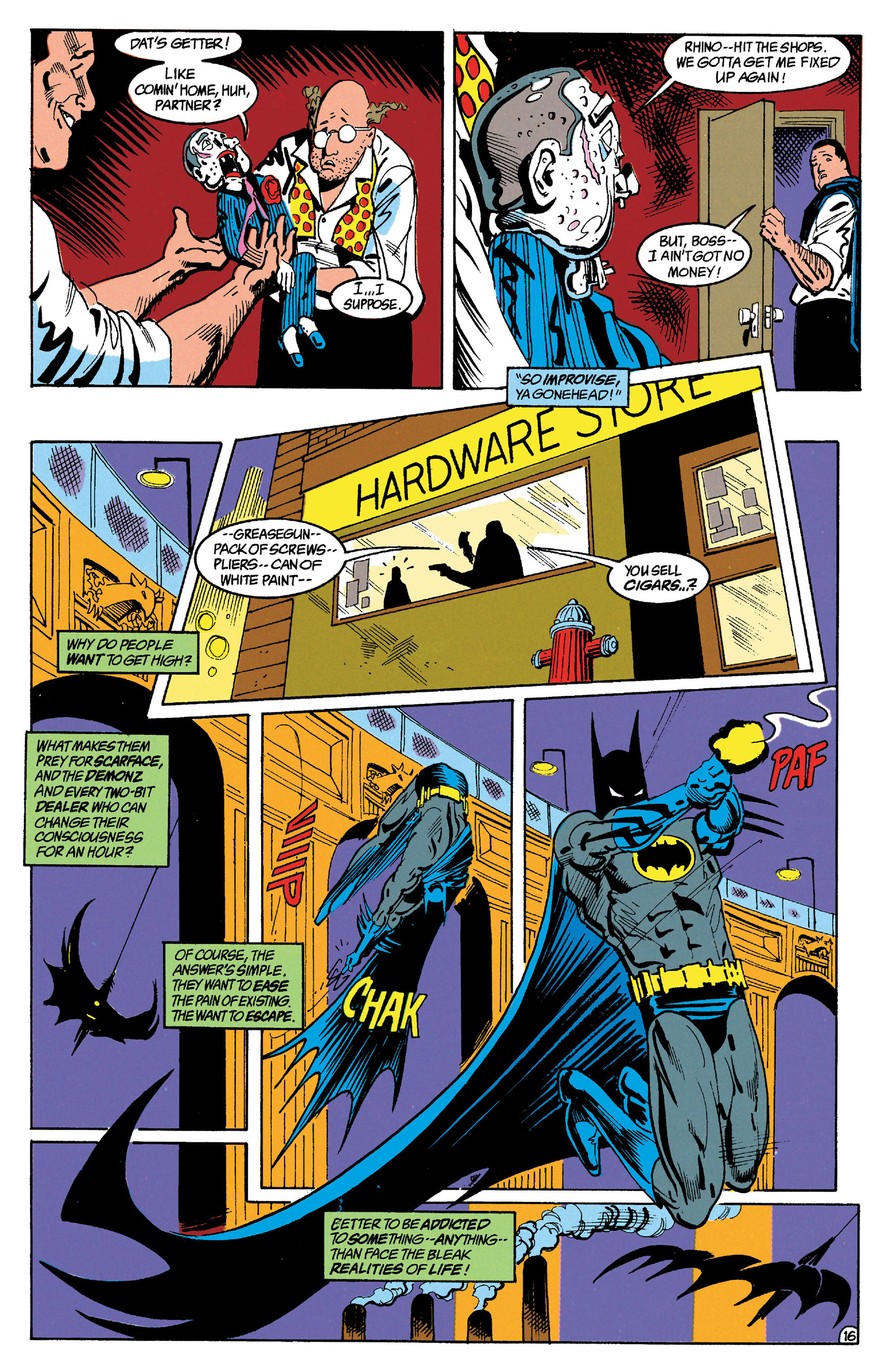 Read online Batman (1940) comic -  Issue #475 - 17
