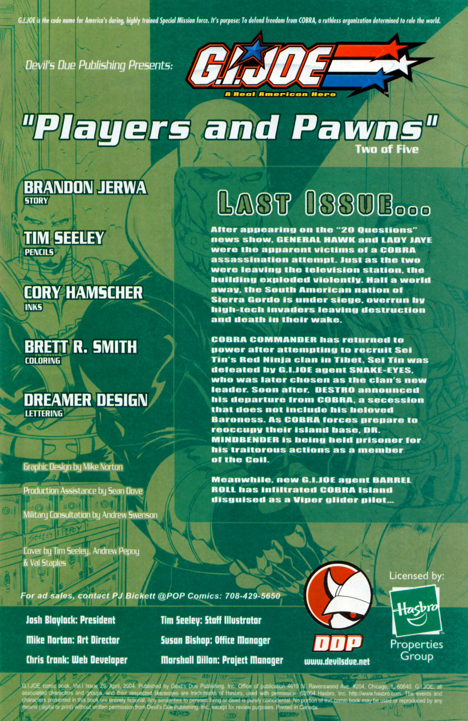 Read online G.I. Joe (2001) comic -  Issue #29 - 2