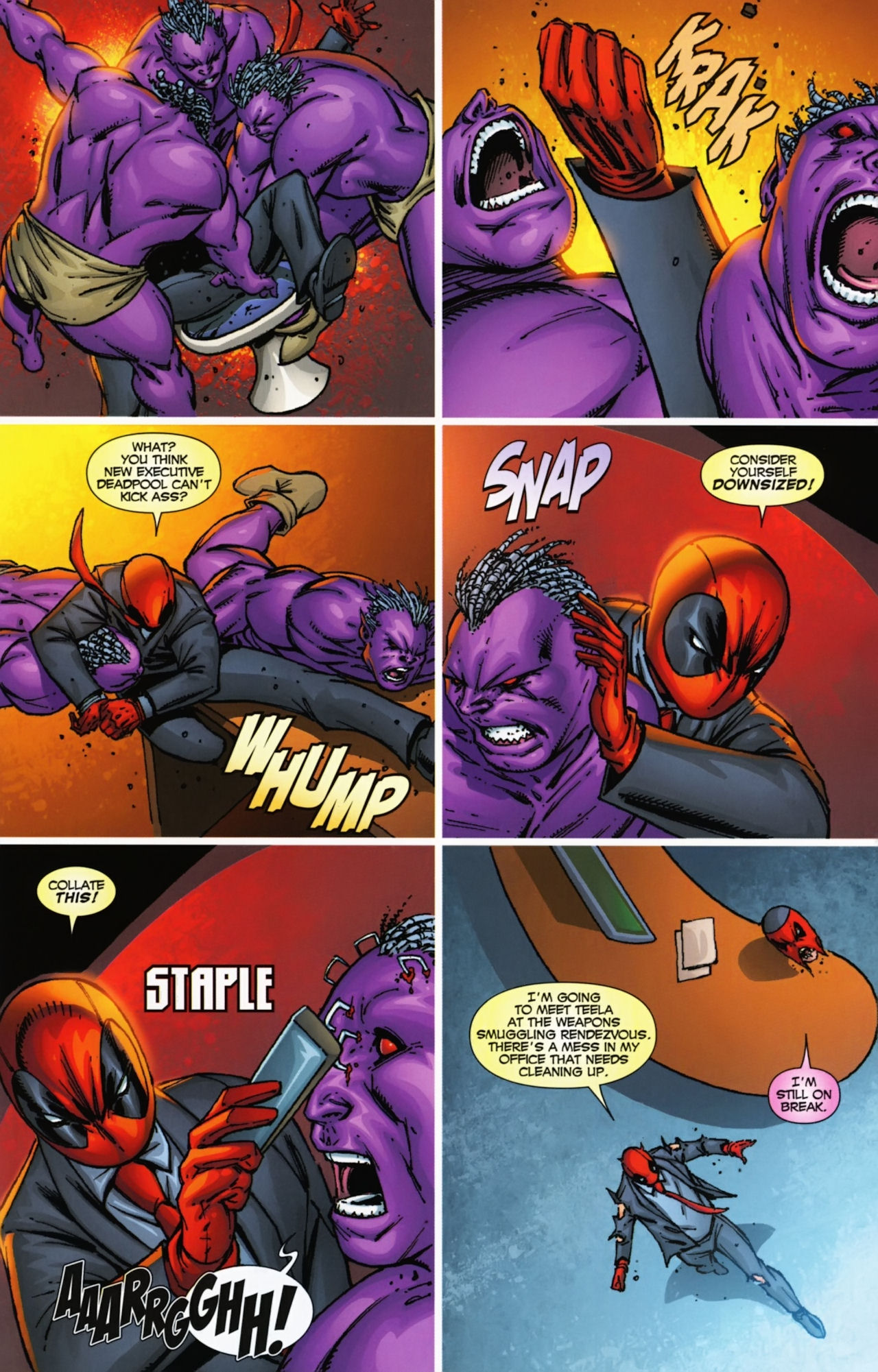 Read online Deadpool Corps (2010) comic -  Issue #8 - 21
