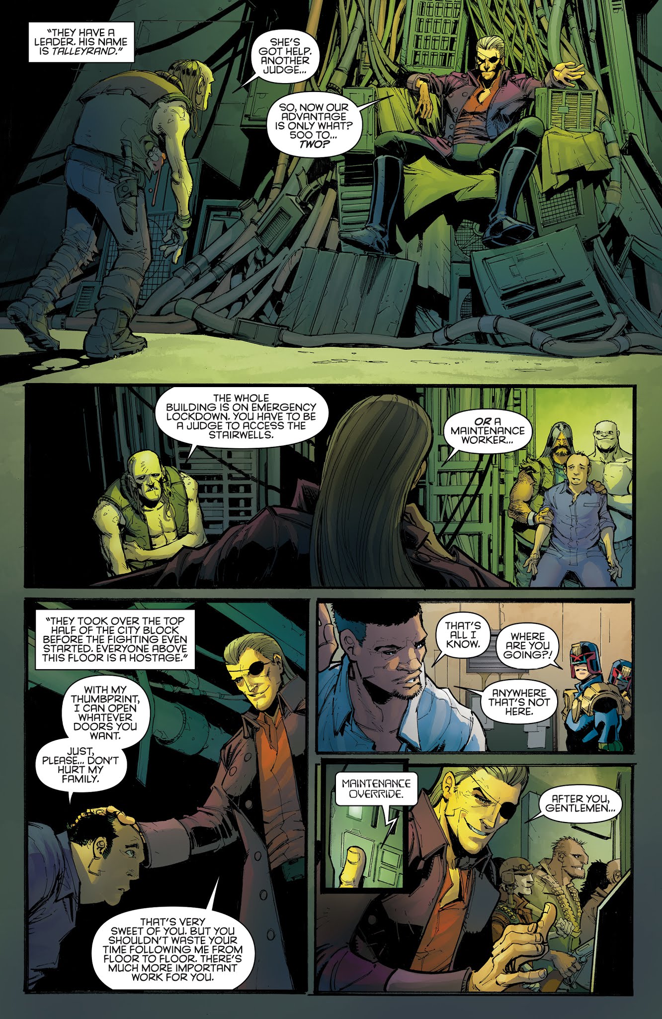 Read online Judge Dredd: Under Siege comic -  Issue #1 - 18