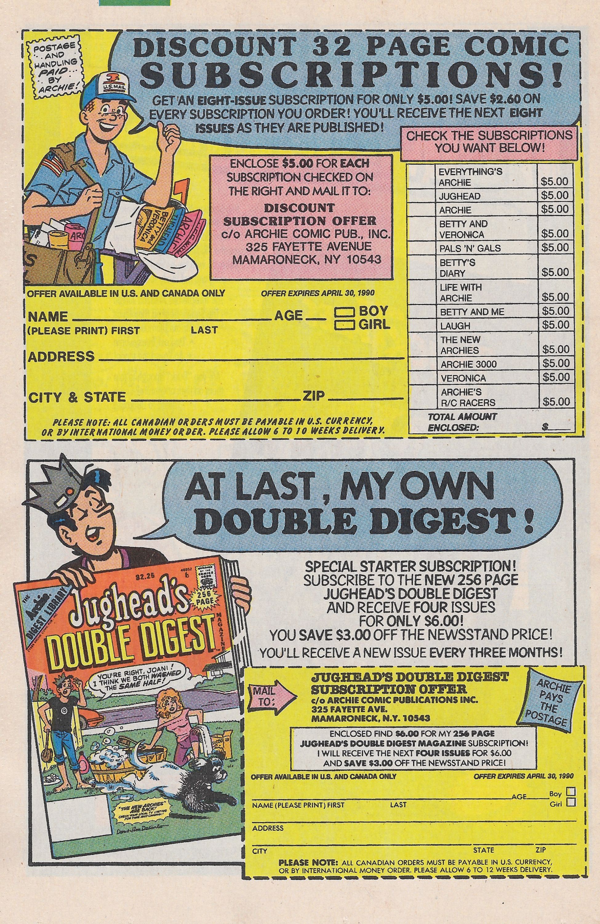 Read online Archie's Pals 'N' Gals (1952) comic -  Issue #212 - 26