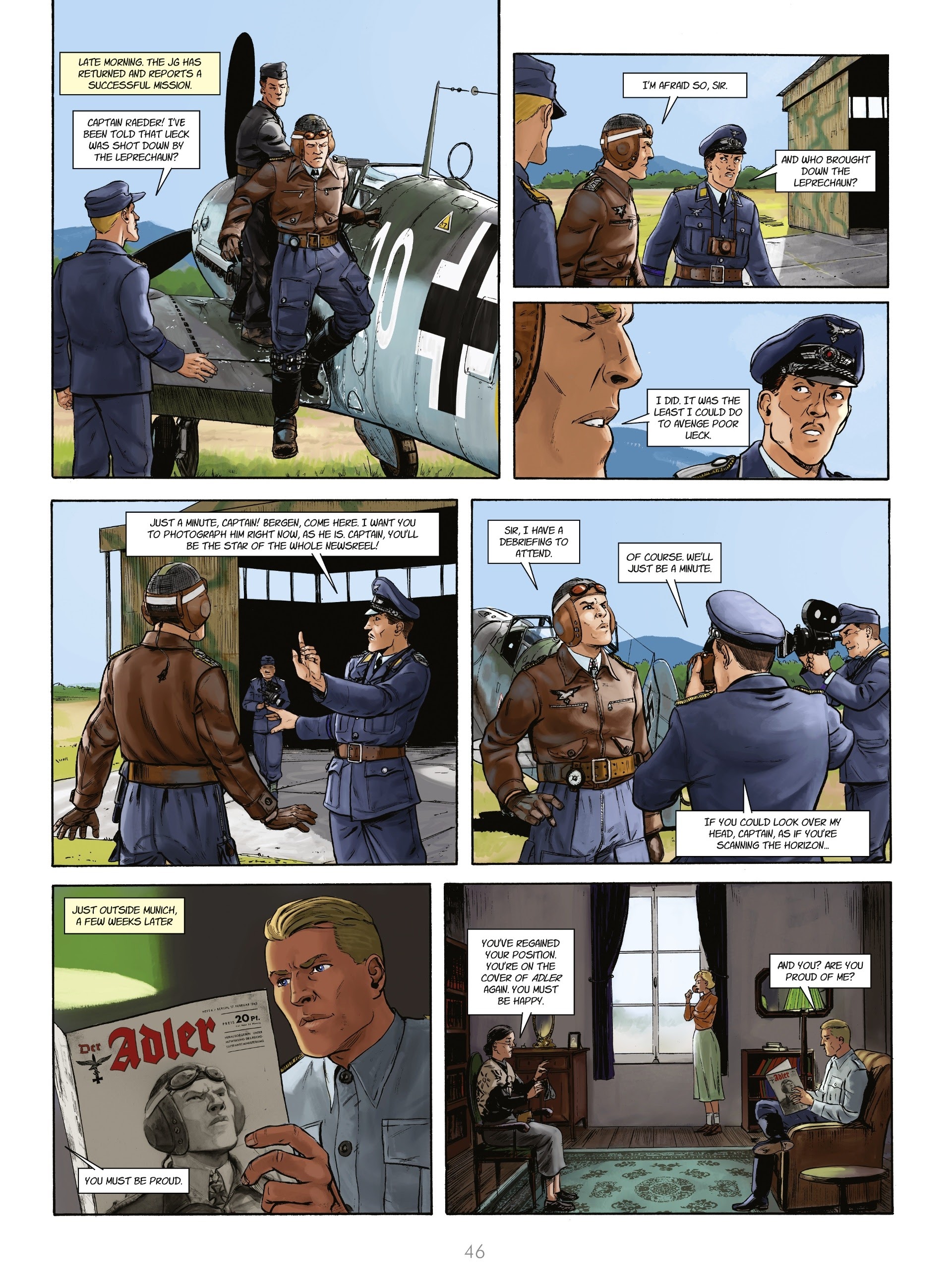 Read online Wings of War Adler comic -  Issue #4 - 48
