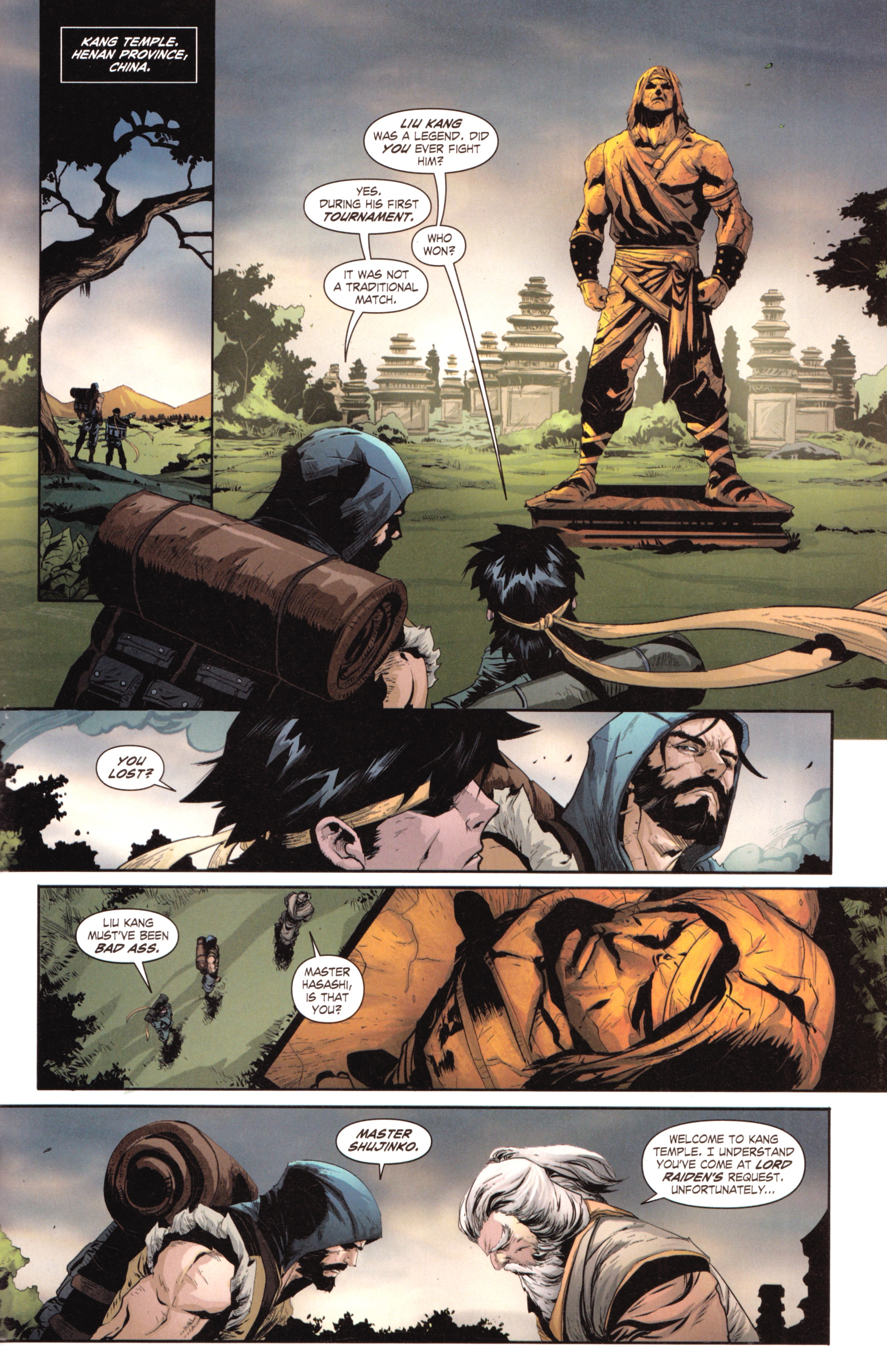 Read online Mortal Kombat X [II] comic -  Issue #7 - 35