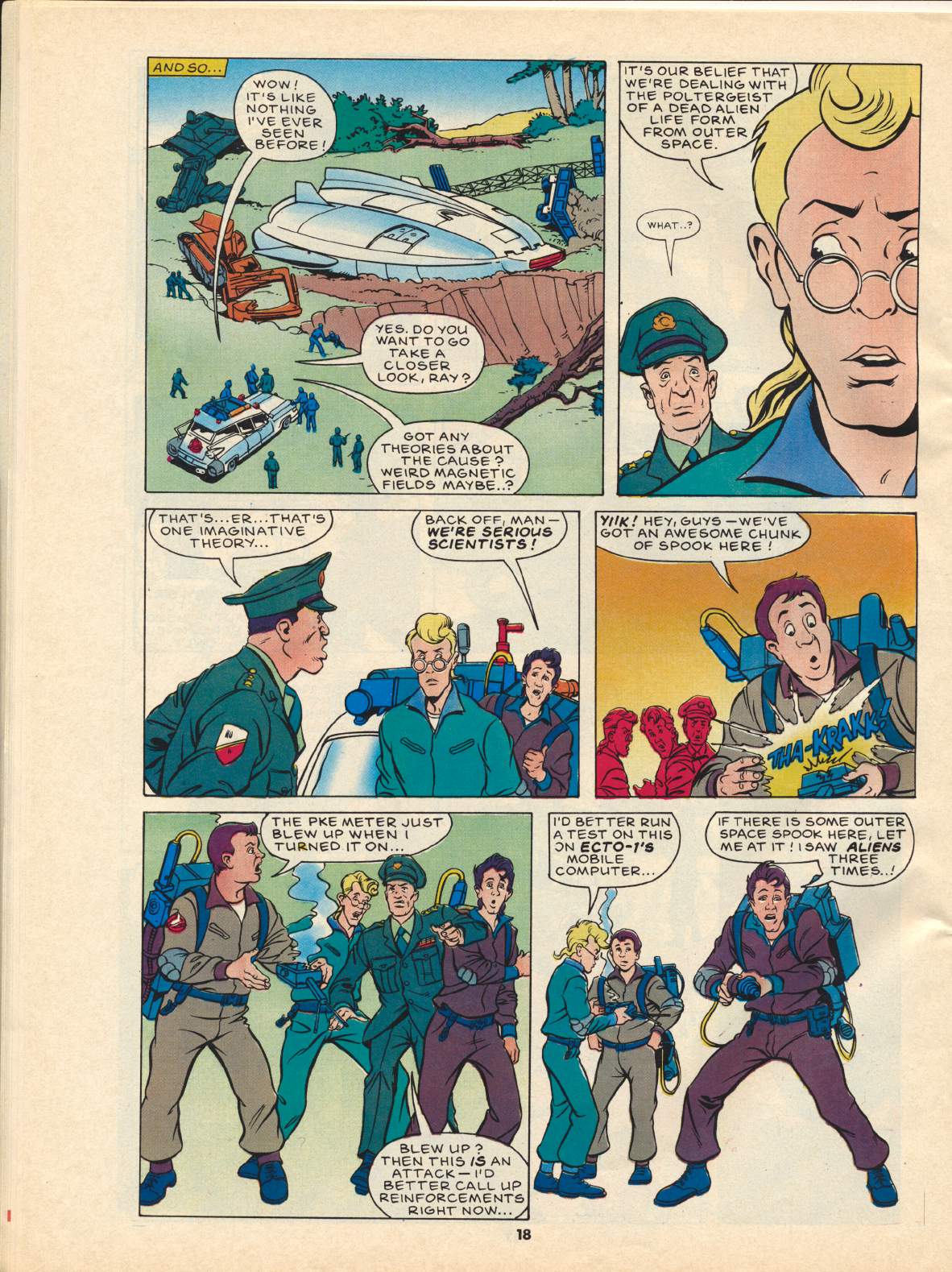 Read online The Real Ghostbusters comic -  Issue #134 - 10