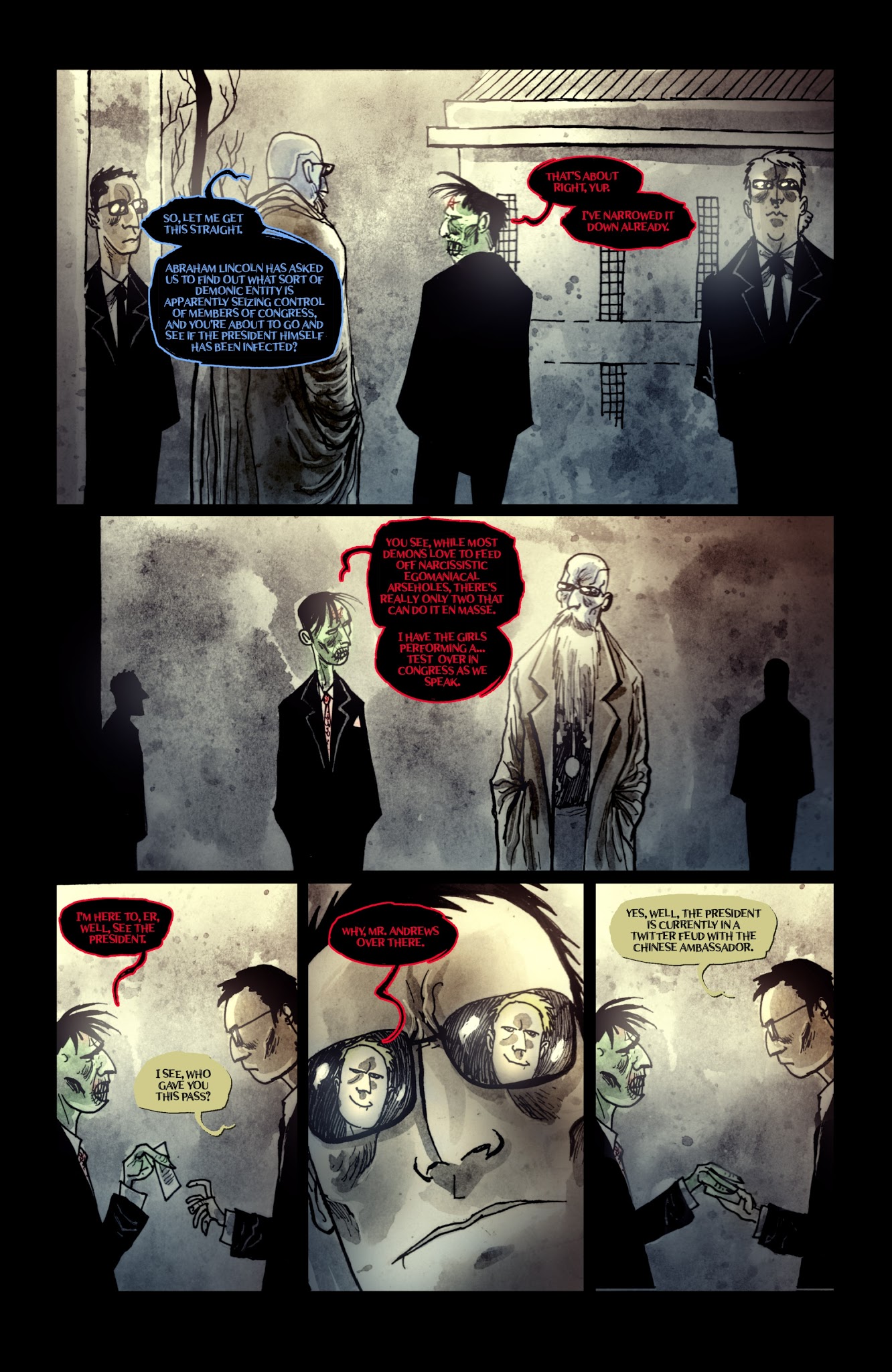 Read online Wormwood Gentleman Corpse: Mr. Wormwood Goes To Washington comic -  Issue #2 - 18