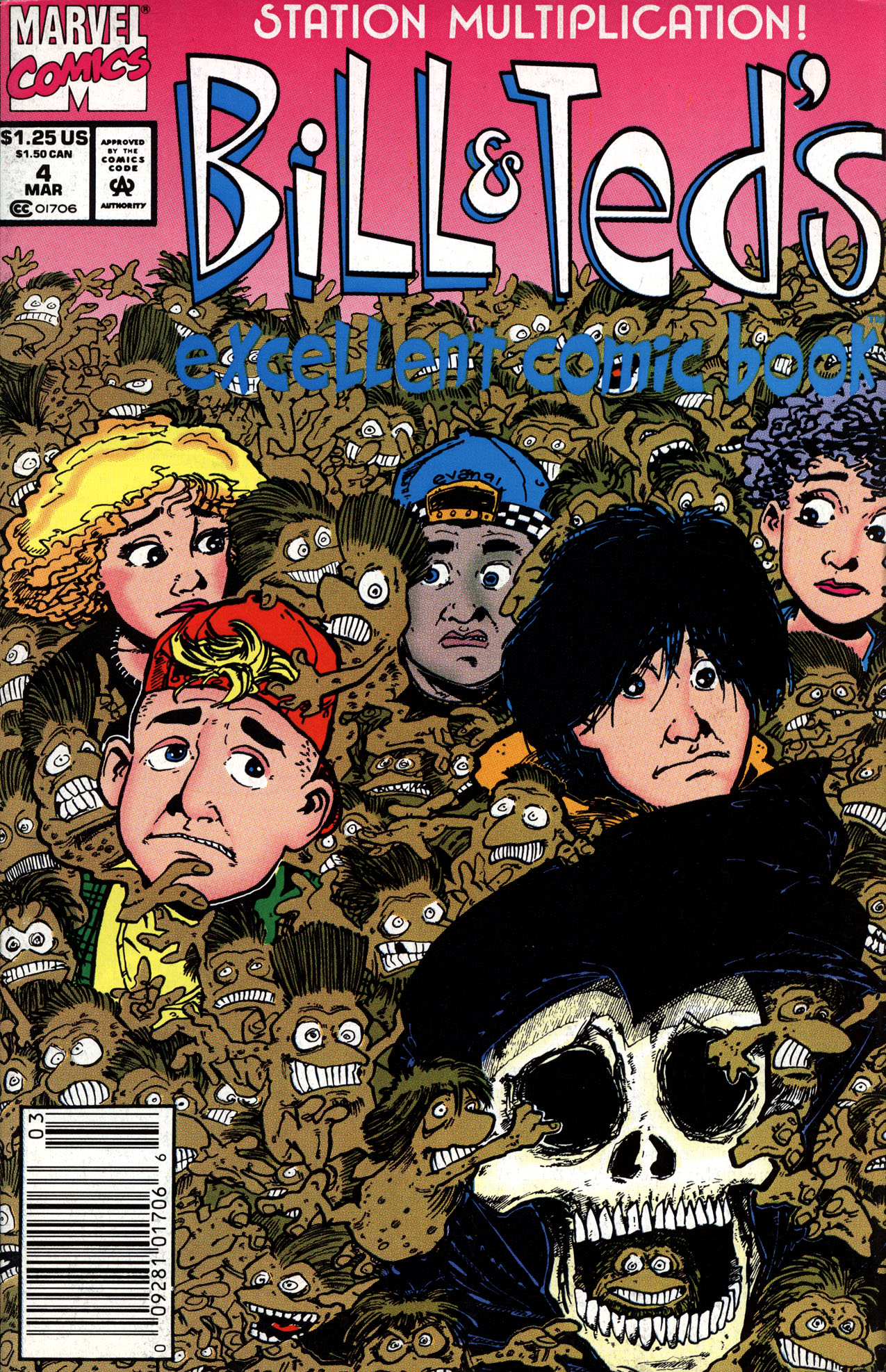 Read online Bill & Ted's Excellent Comic Book comic -  Issue #4 - 1