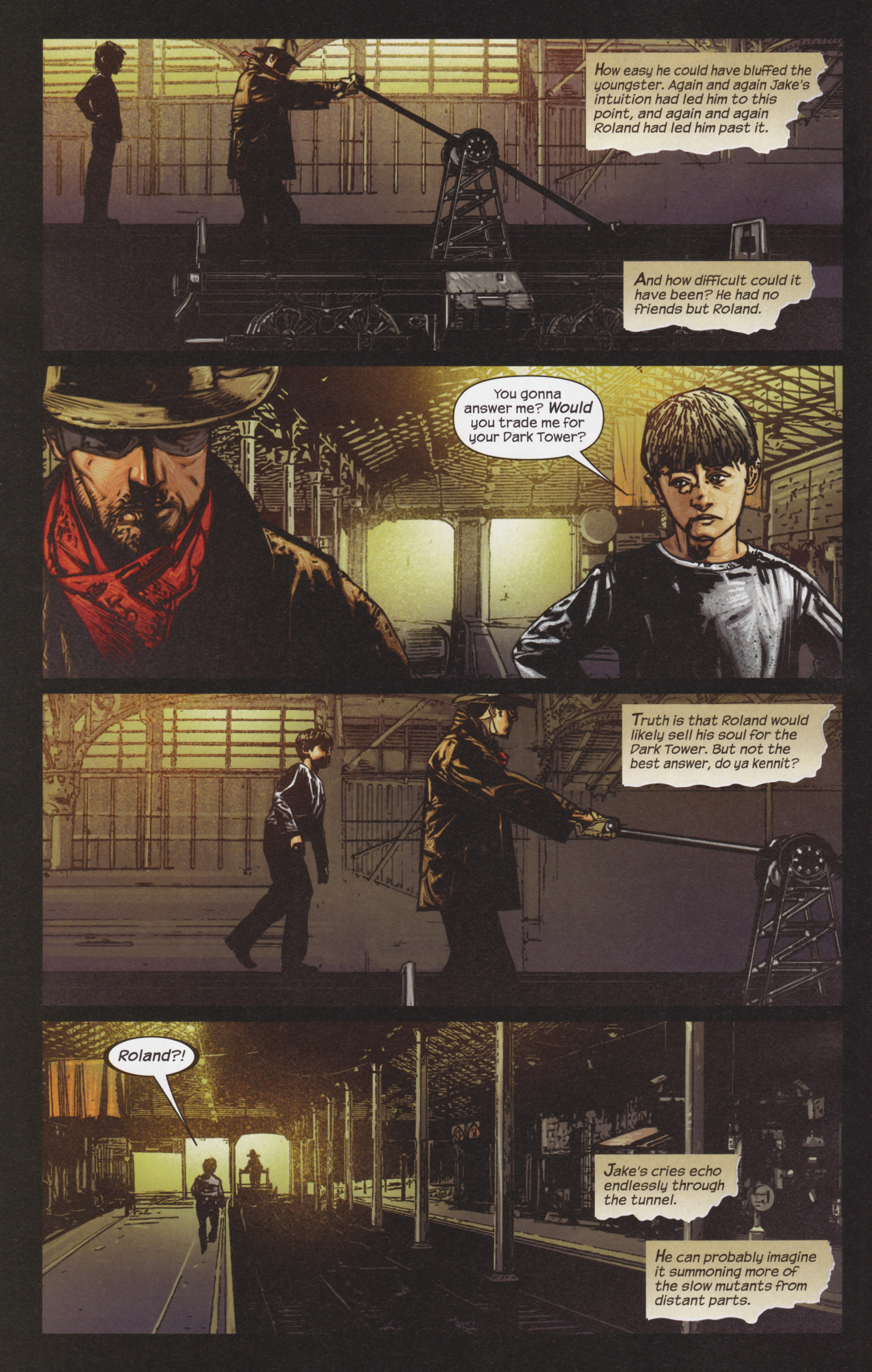 Read online Dark Tower: The Gunslinger - The Man in Black comic -  Issue #4 - 5