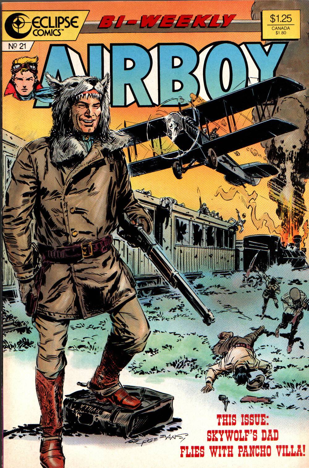 Read online Airboy (1986) comic -  Issue #21 - 1