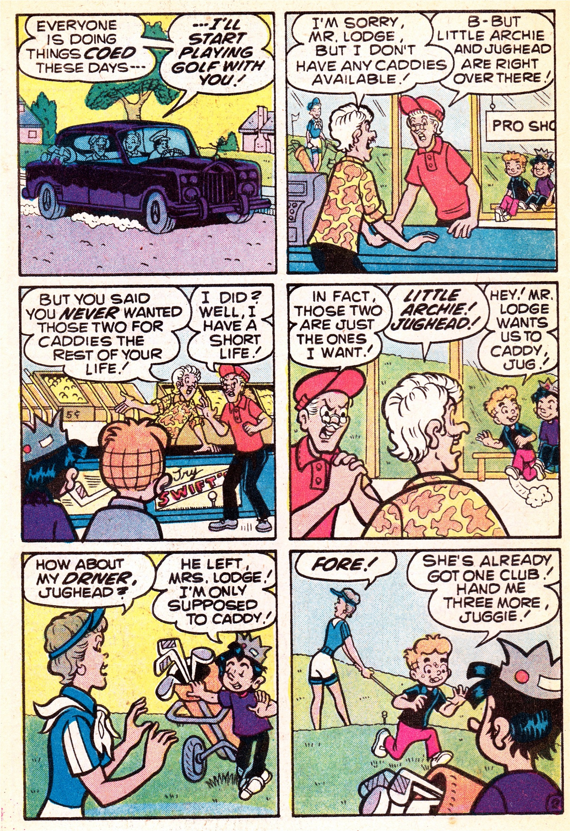 Read online Archie's TV Laugh-Out comic -  Issue #52 - 30