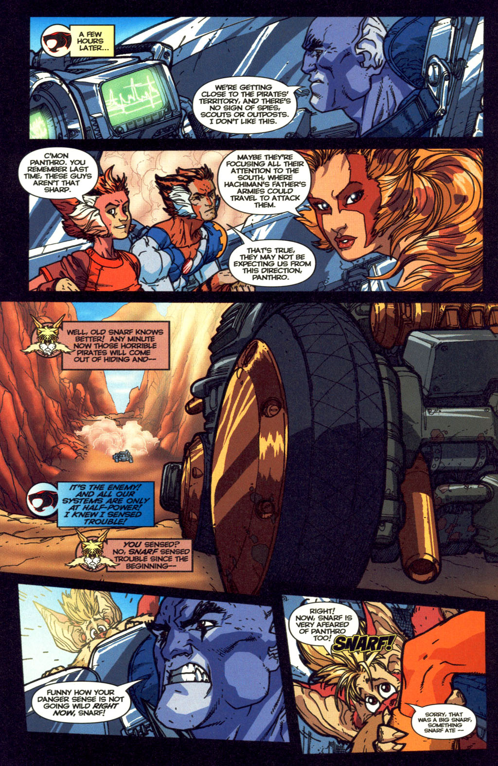 Read online ThunderCats: HammerHand's Revenge comic -  Issue #3 - 11