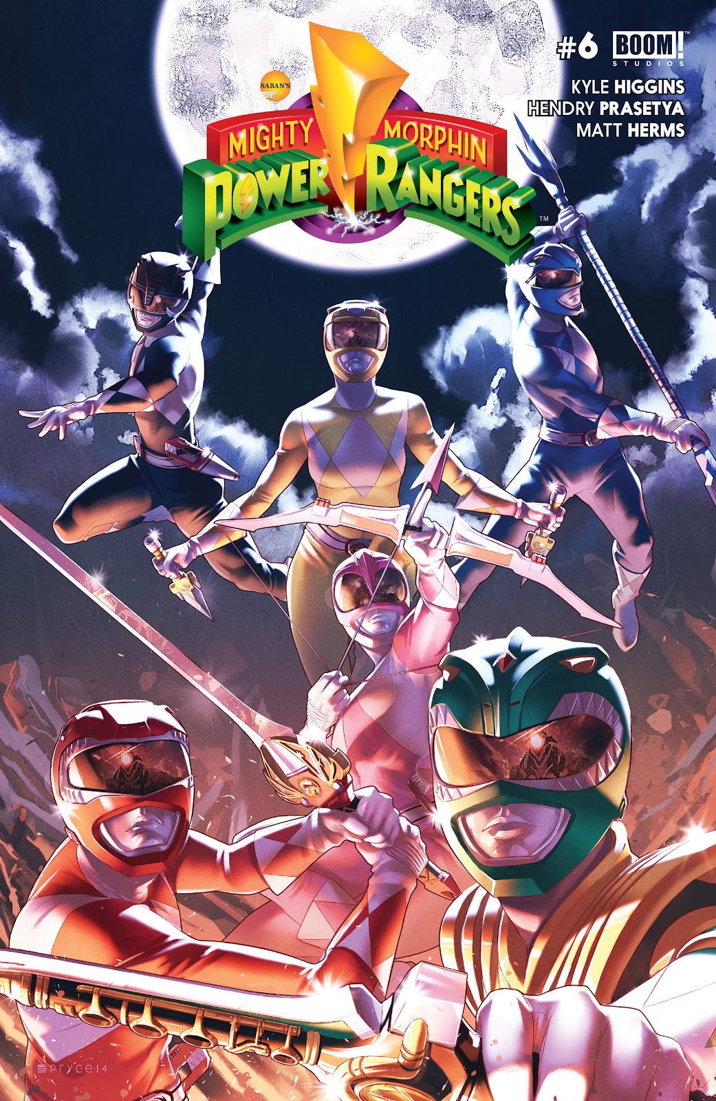 Mighty Morphin Power Rangers issue 6 - Page 1