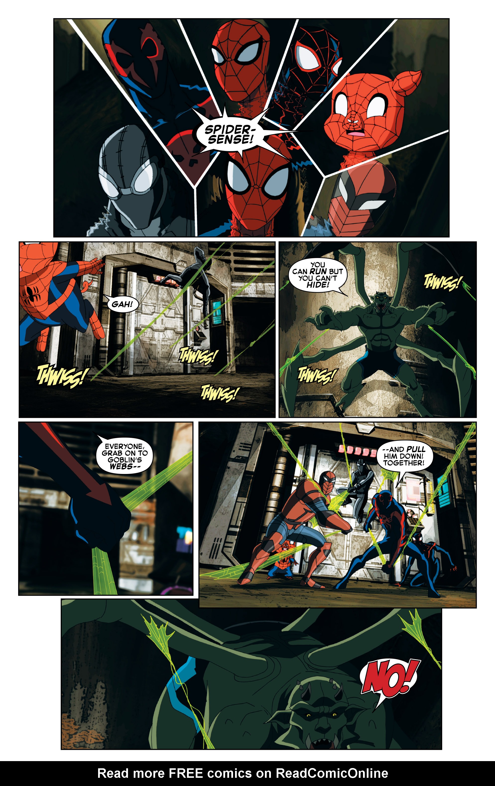 Read online Marvel Universe Ultimate Spider-Man Spider-Verse comic -  Issue #4 - 11