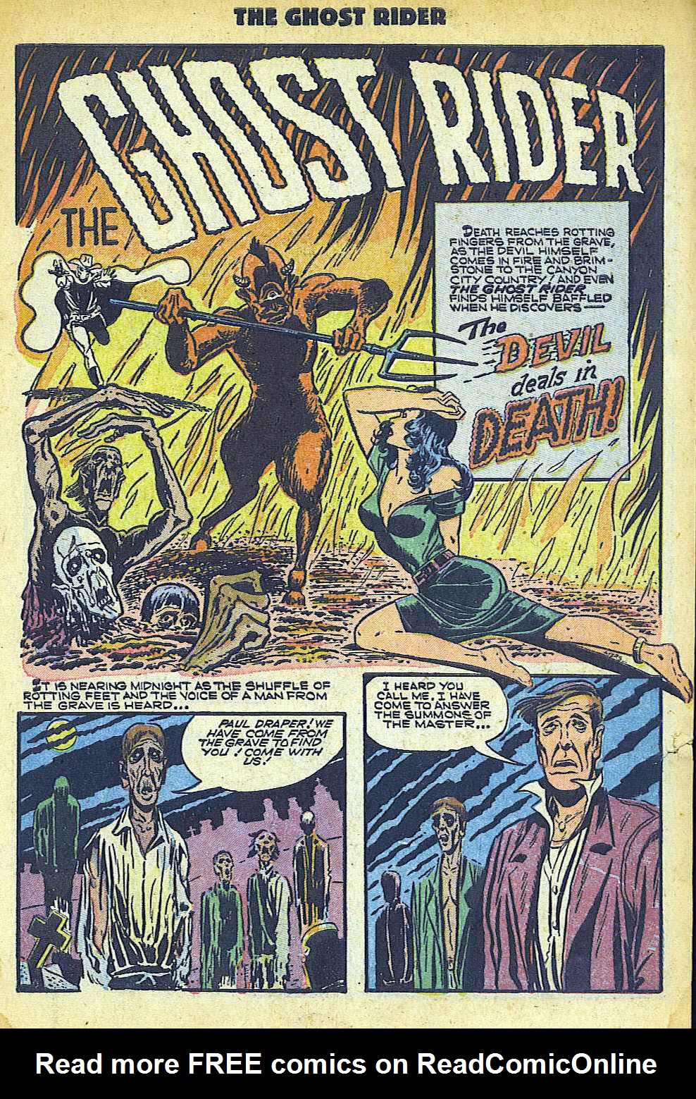 Read online The Ghost Rider (1950) comic -  Issue #12 - 2
