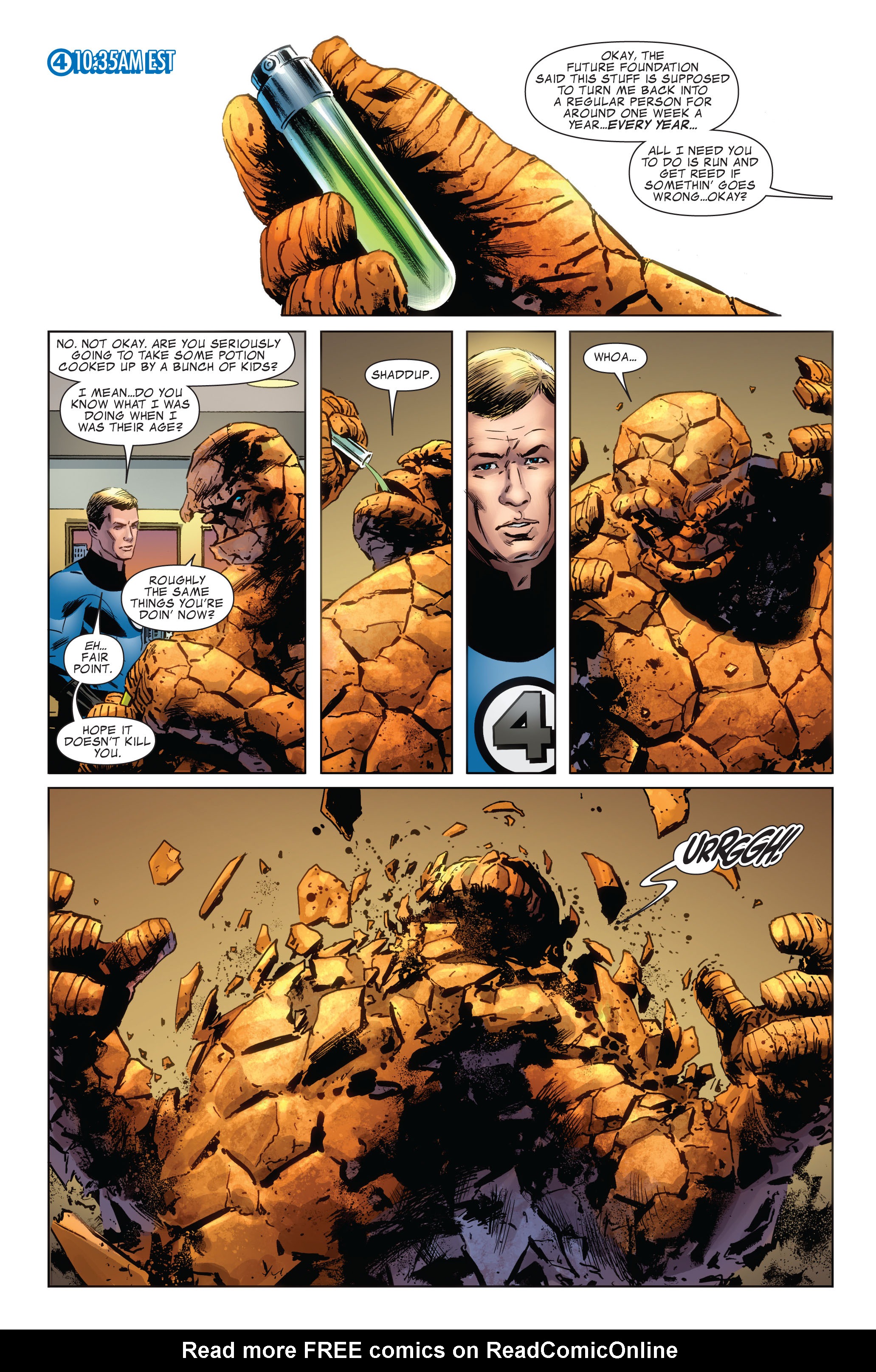 Read online Fantastic Four (1961) comic -  Issue #584 - 7