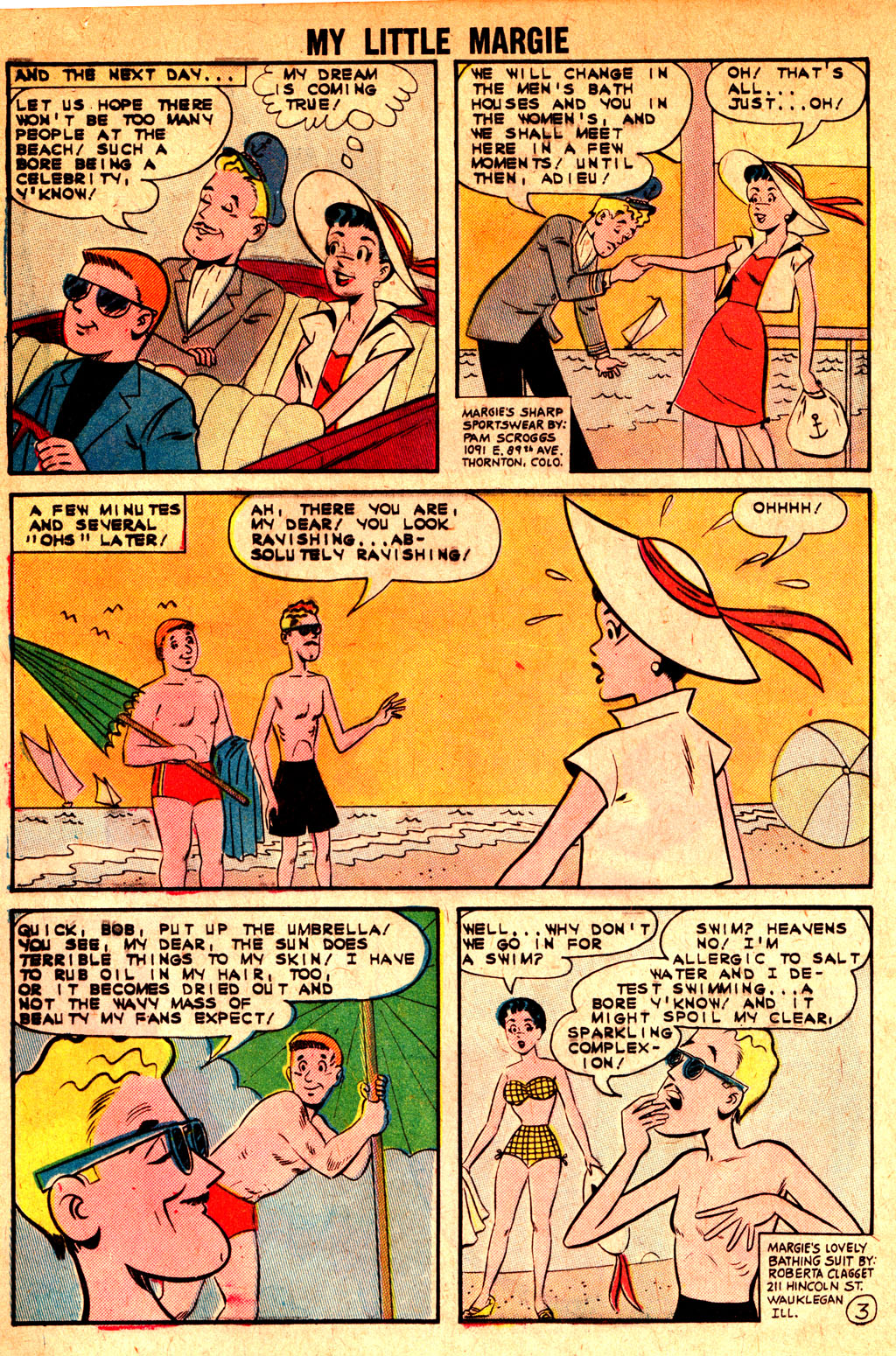 Read online My Little Margie (1954) comic -  Issue #45 - 12