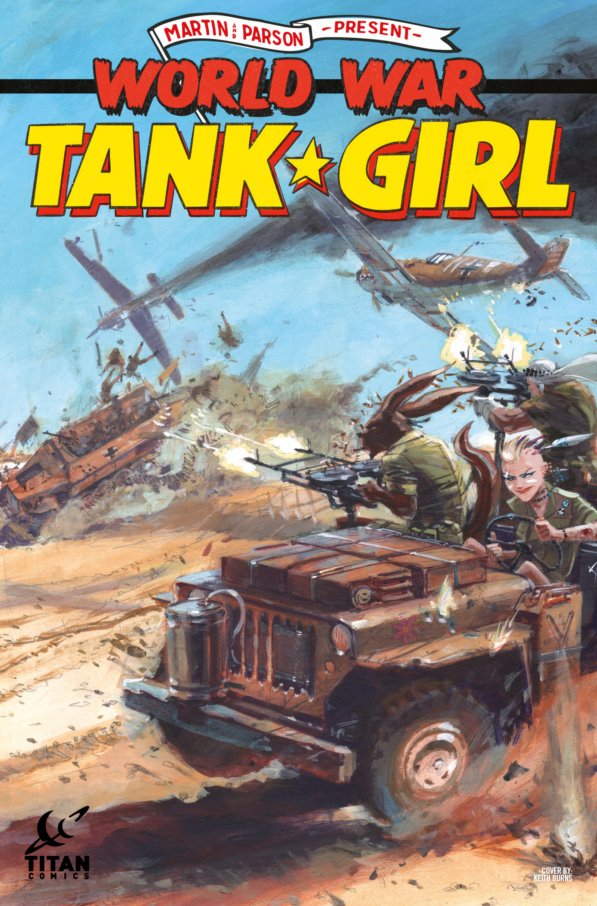 Read online Tank Girl: World War Tank Girl comic -  Issue #1 - 25