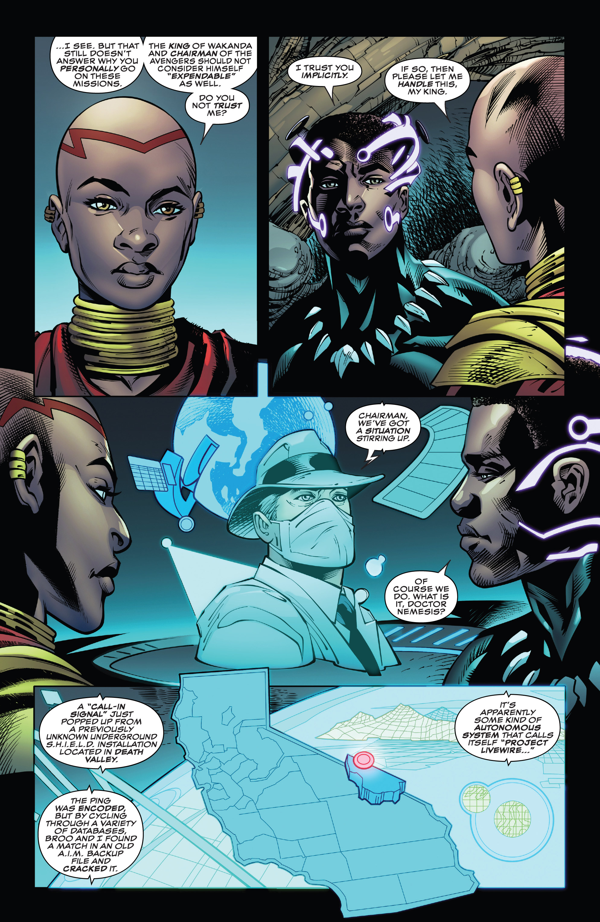 Read online Black Panther and the Agents of Wakanda comic -  Issue #5 - 7