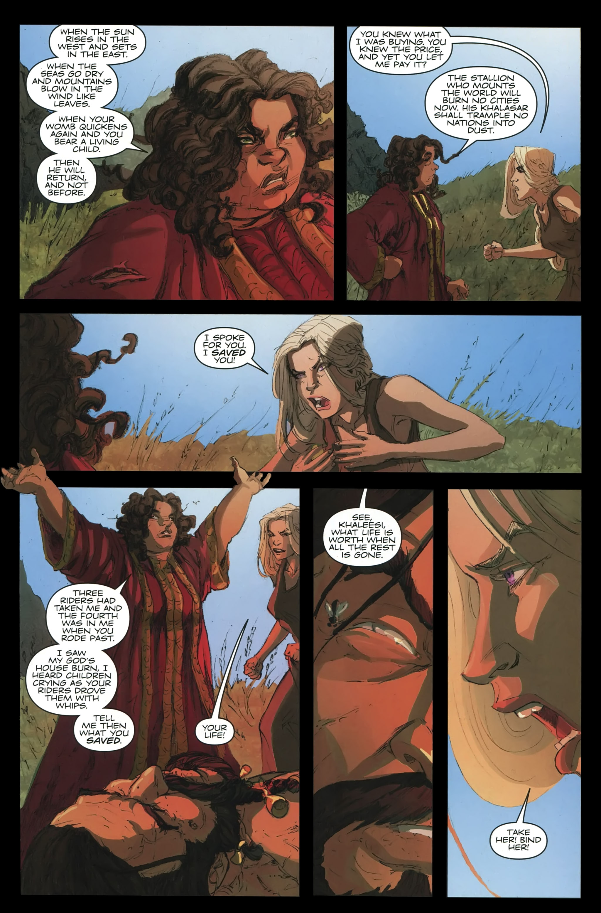 Read online A Game Of Thrones comic -  Issue #23 - 29