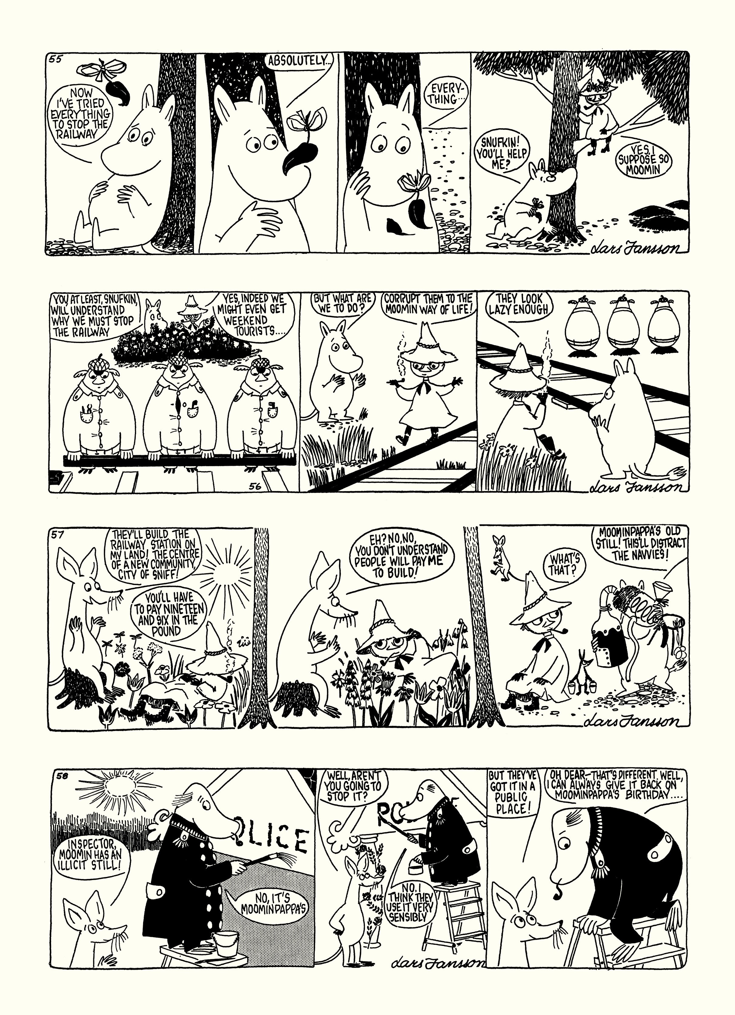Read online Moomin: The Complete Lars Jansson Comic Strip comic -  Issue # TPB 6 - 40
