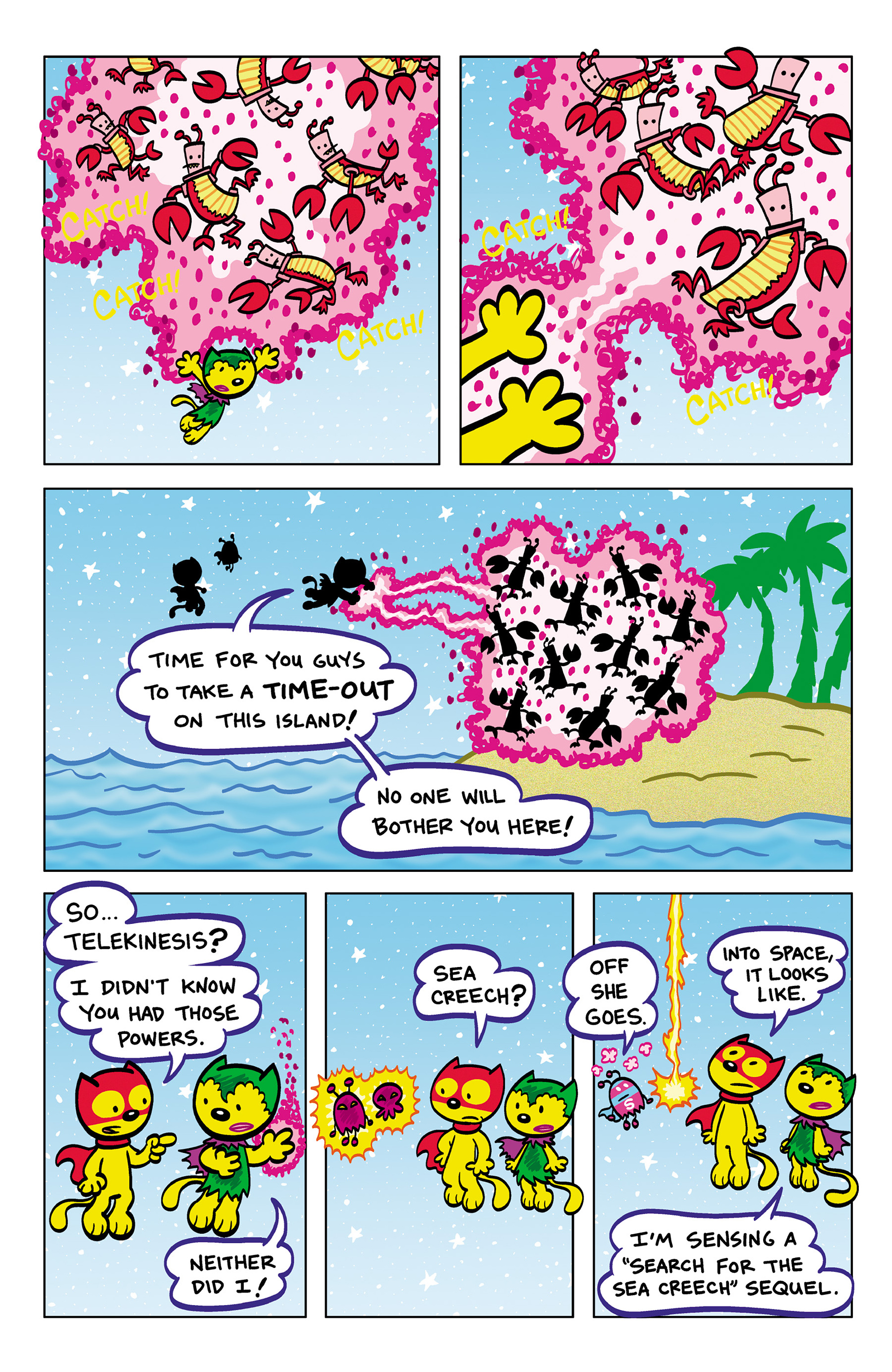 Read online Aw Yeah Comics: Action Cat & Adventure Bug comic -  Issue #4 - 23