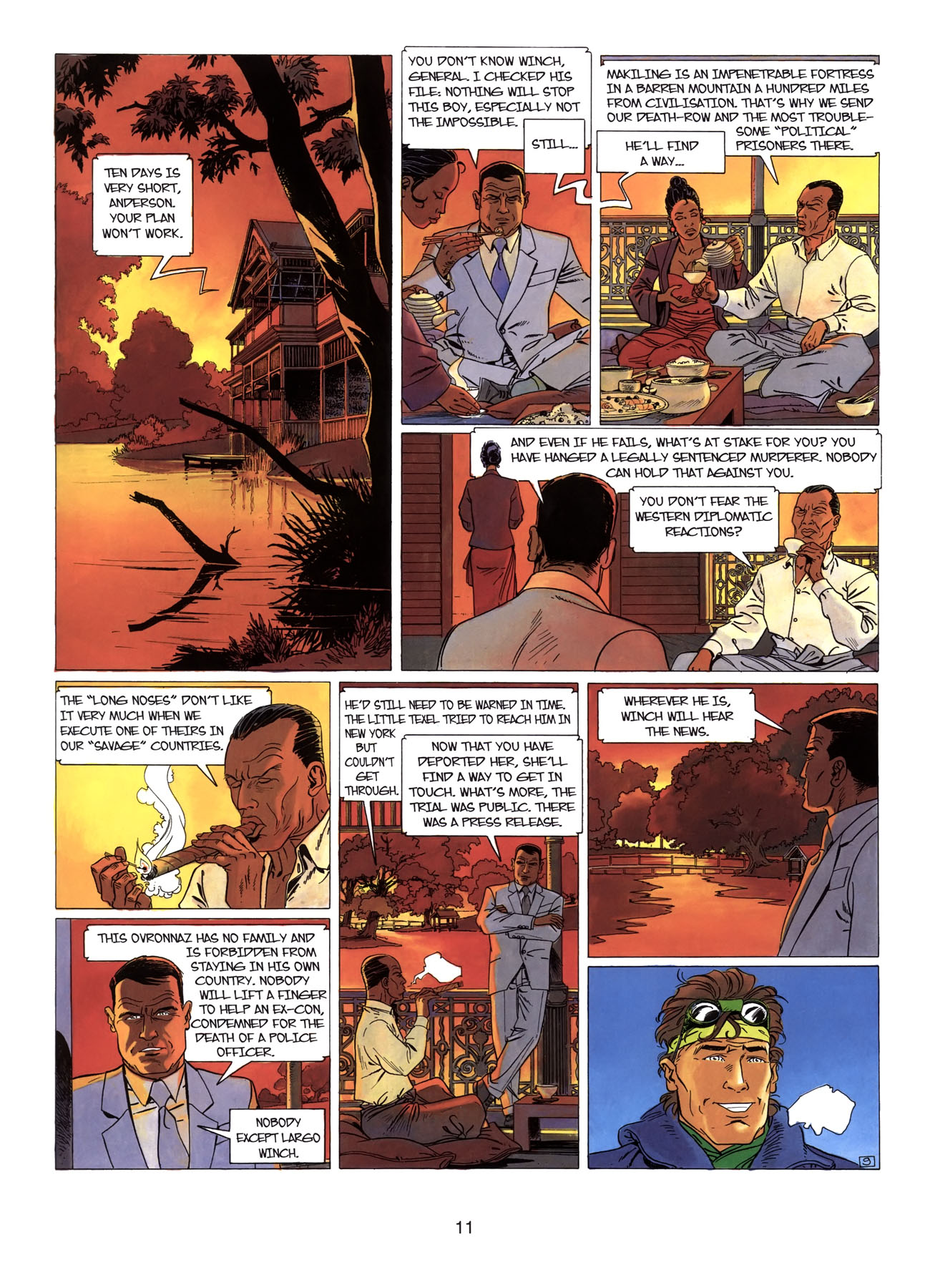 Read online Largo Winch comic -  Issue # TPB 4 - 12
