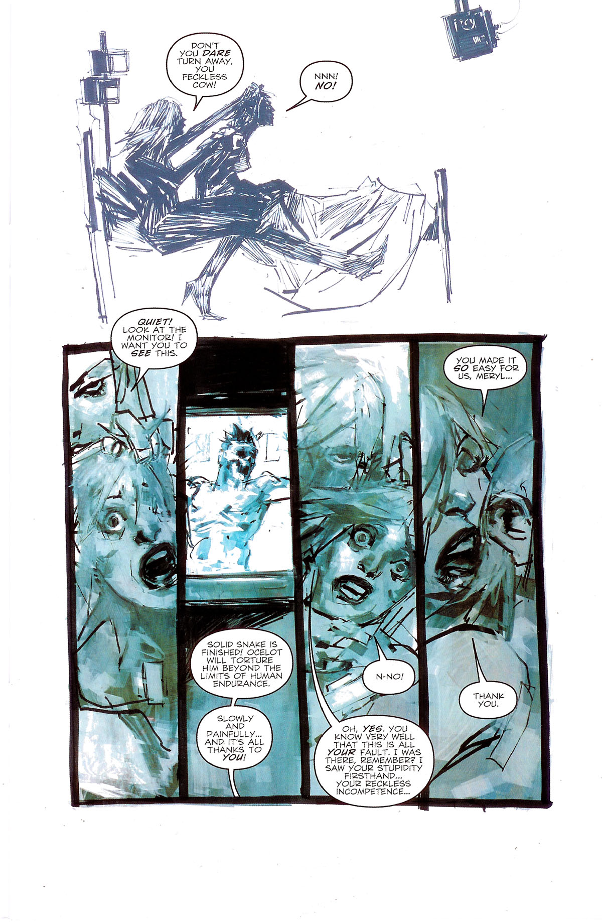 Read online Metal Gear Solid comic -  Issue #9 - 11