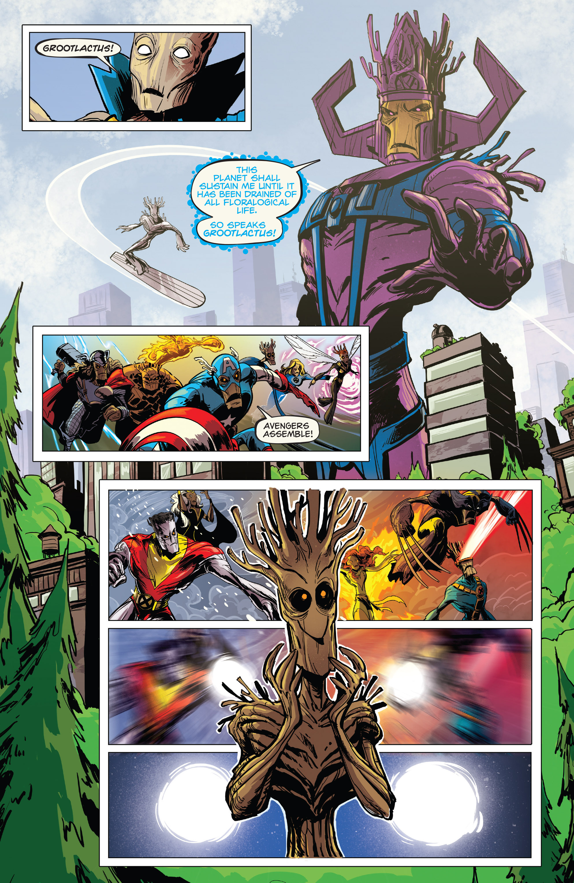 Read online Groot comic -  Issue #2 - 5