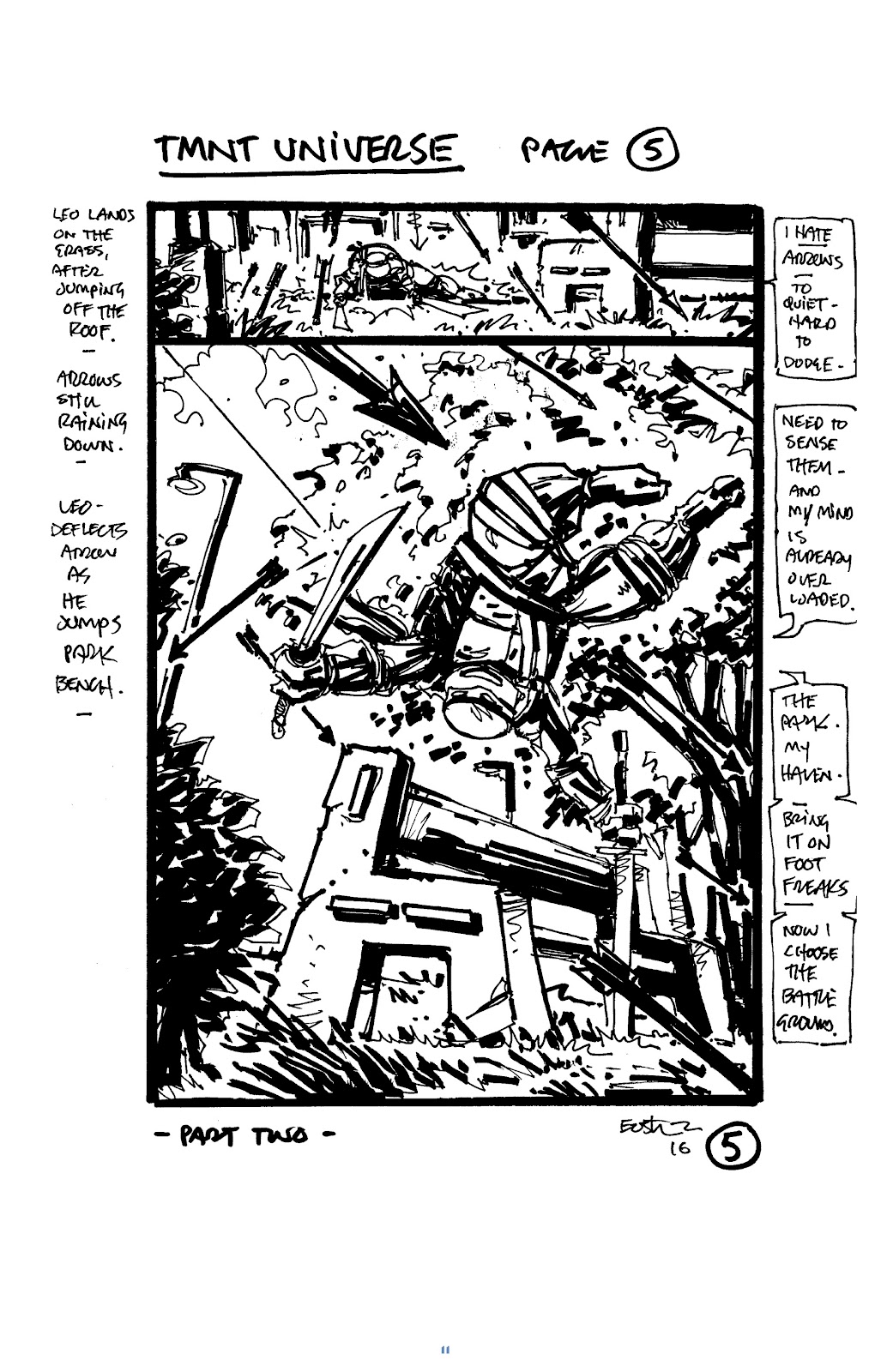 Teenage Mutant Ninja Turtles Universe issue Inside Out Director's Cut - Page 13