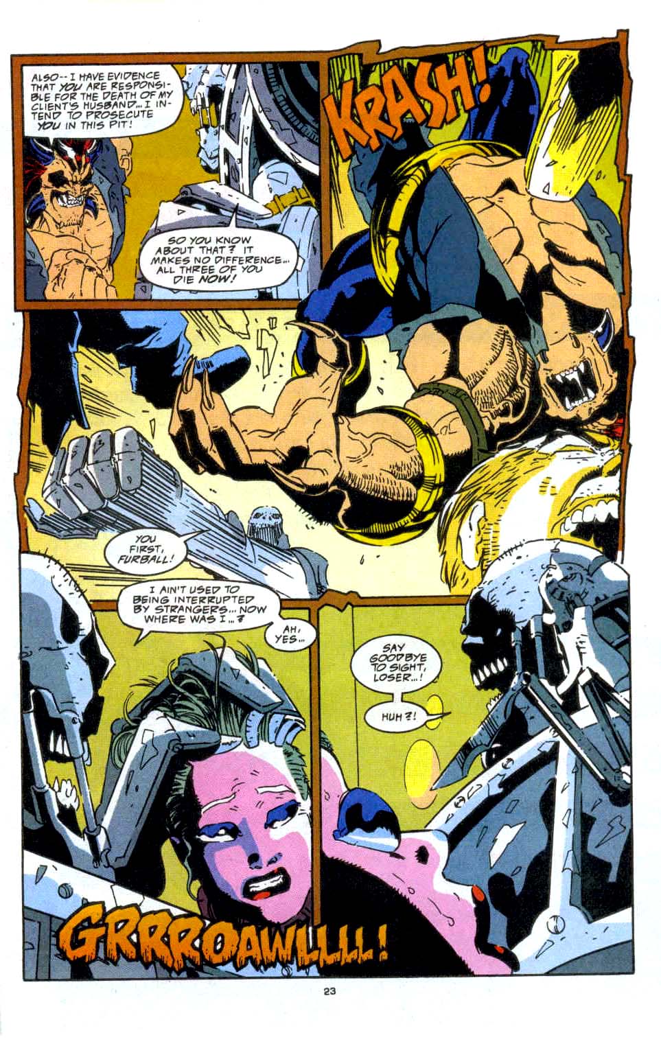 Read online Ravage 2099 comic -  Issue #23 - 19