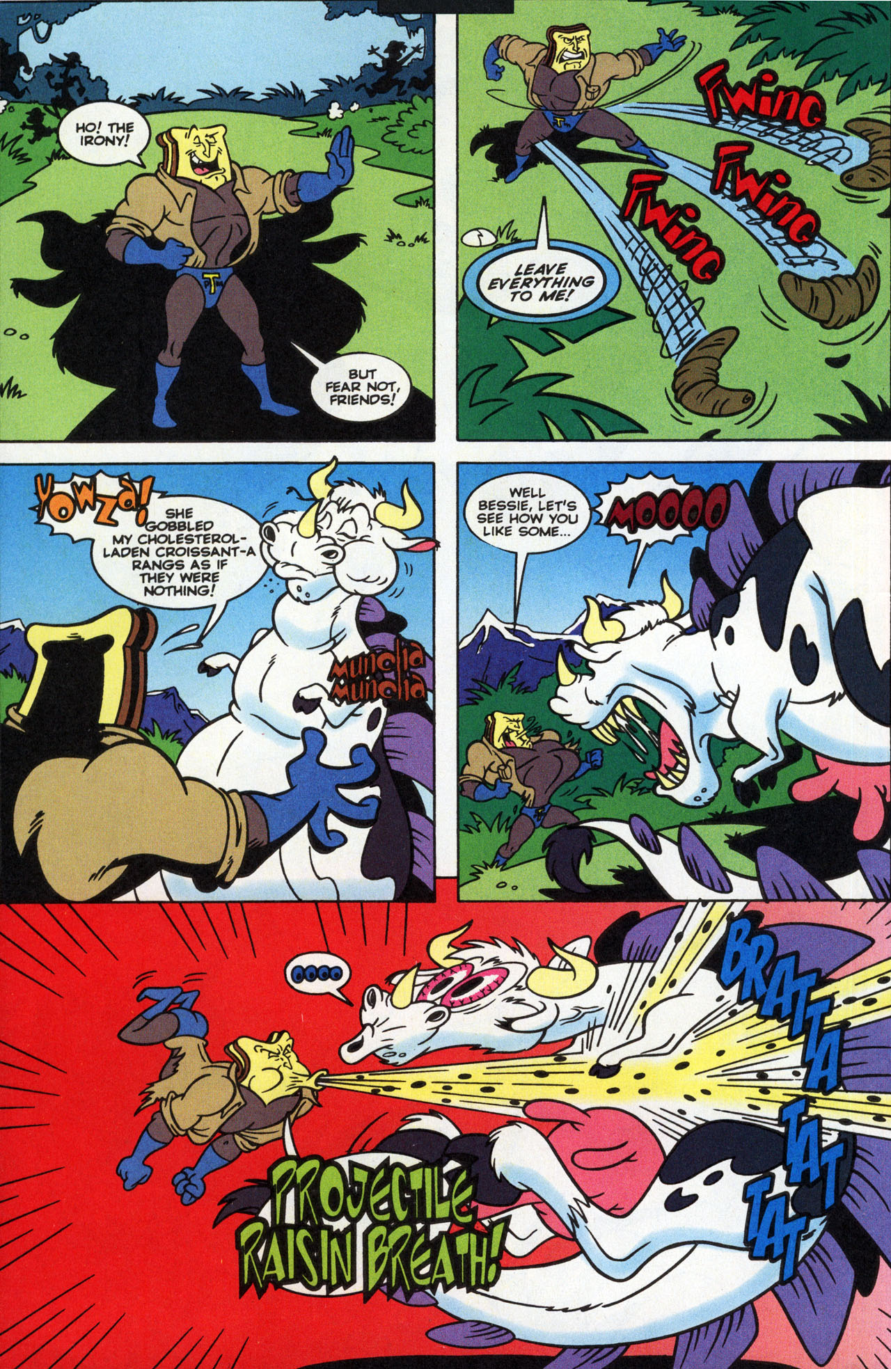 Read online The Ren & Stimpy Show Special: Powdered Toastman's Cereal Serial comic -  Issue # Full - 17