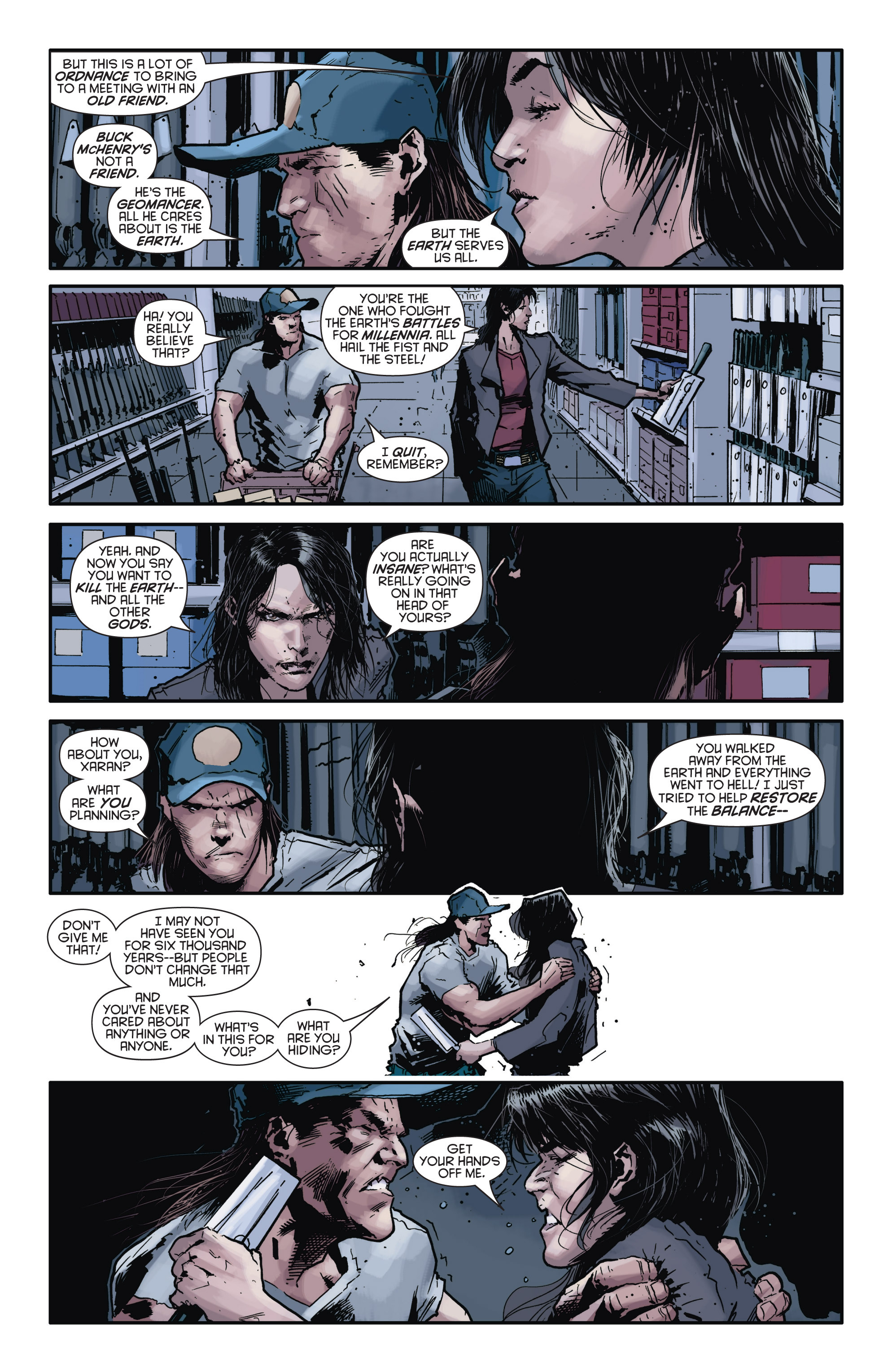 Read online Eternal Warrior comic -  Issue #3 - 5