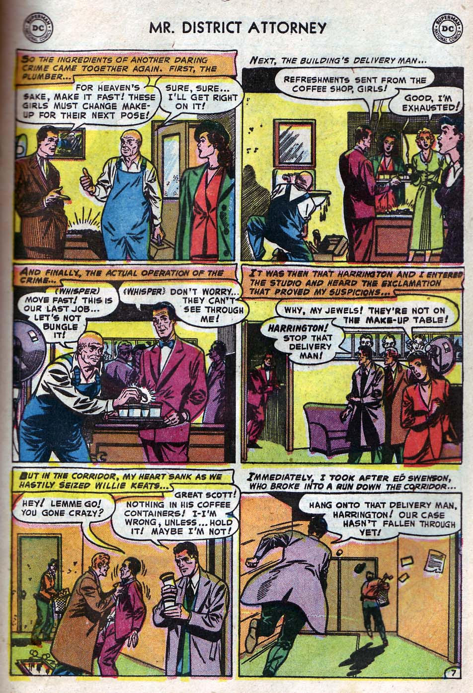 Read online Mr. District Attorney comic -  Issue #33 - 9
