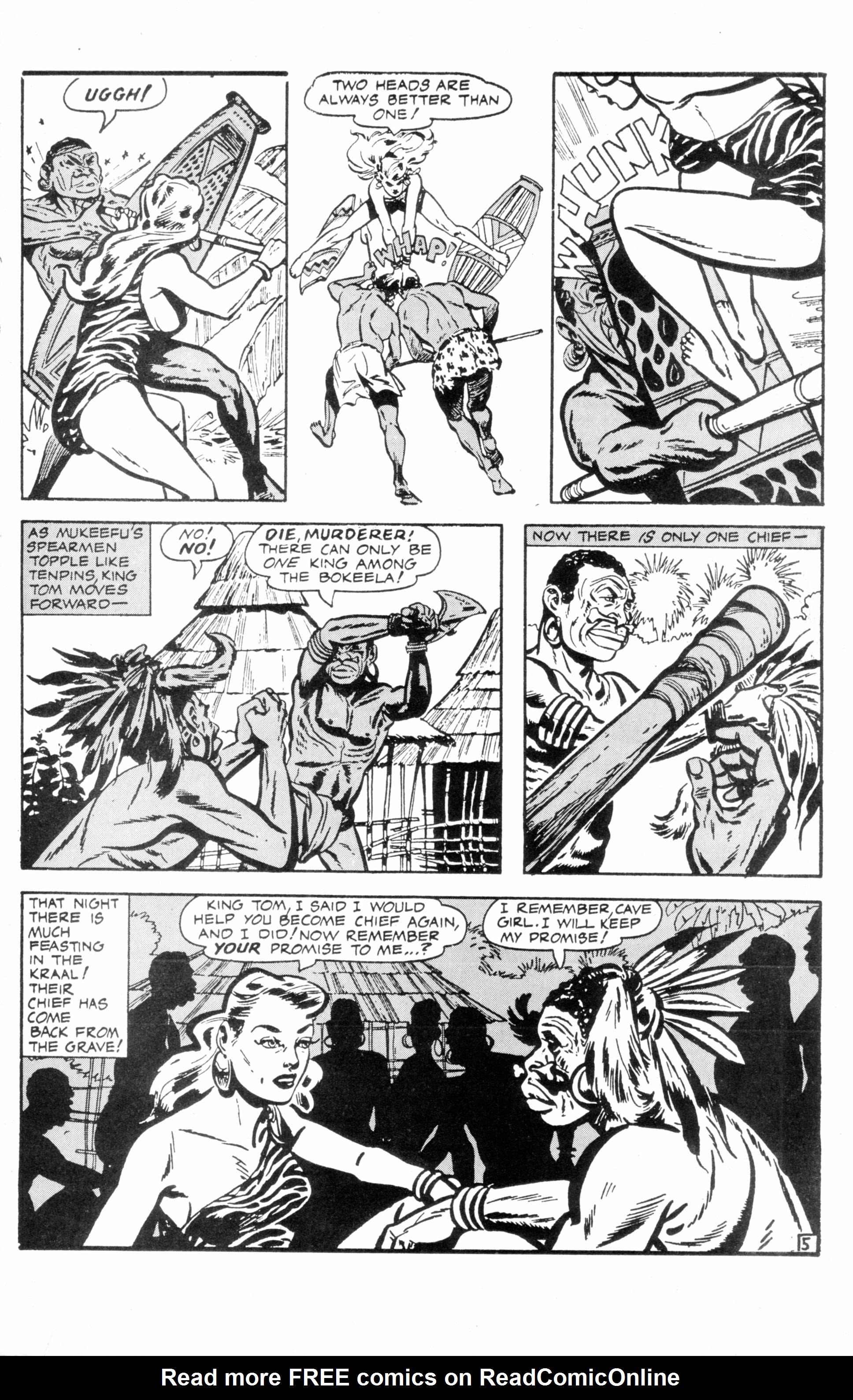 Read online Jungle Girls (1988) comic -  Issue #3 - 17
