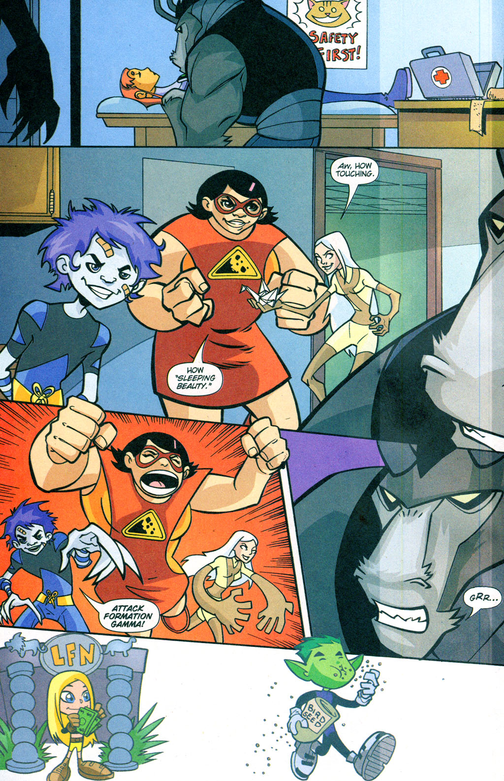 Read online Teen Titans Go! (2003) comic -  Issue #16 - 17